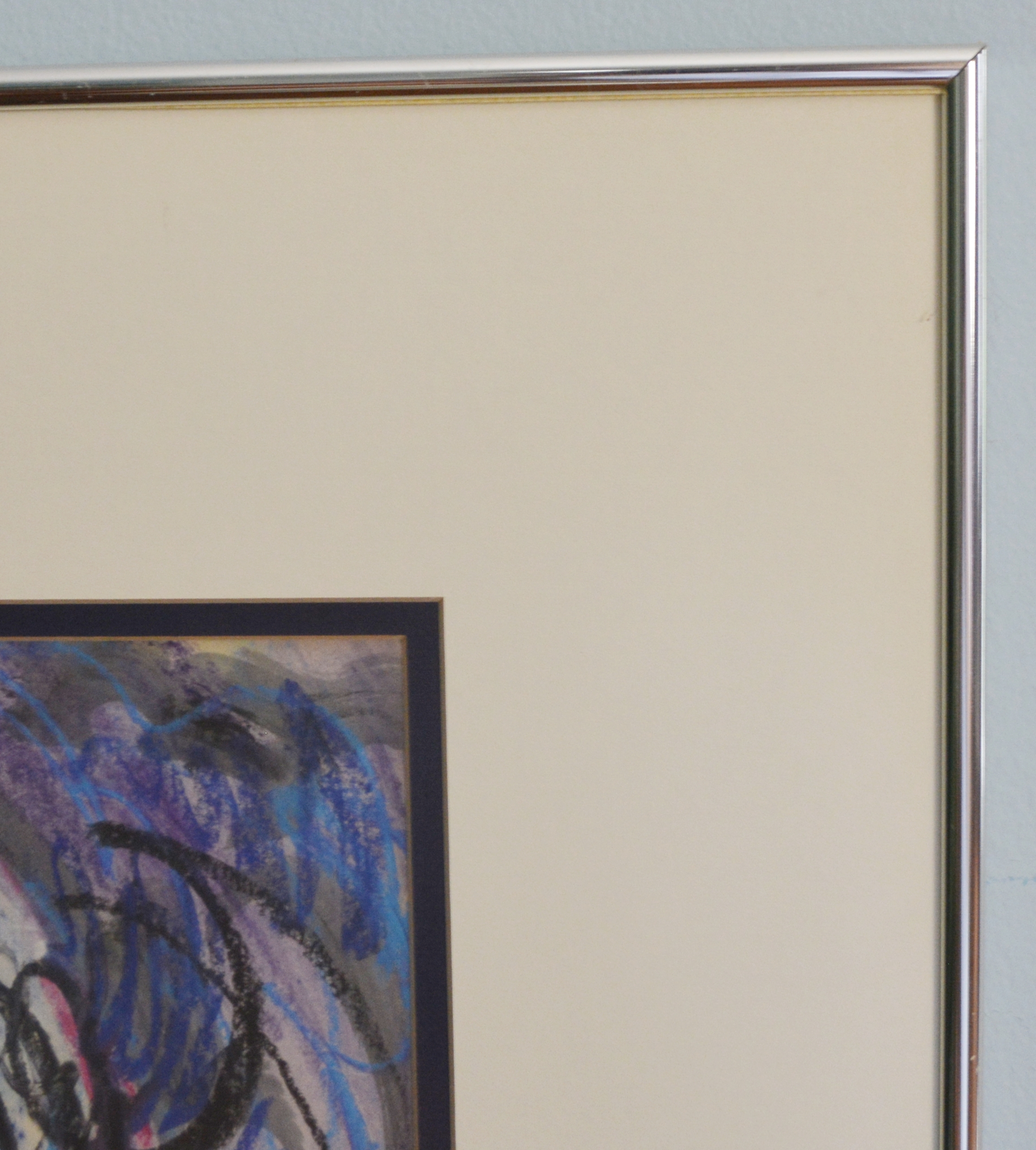 Saul Kaplan Original "Dianna" Pastel Drawing