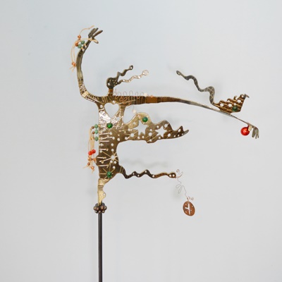 Ed Cassagrand Iron Dancer Sculpture