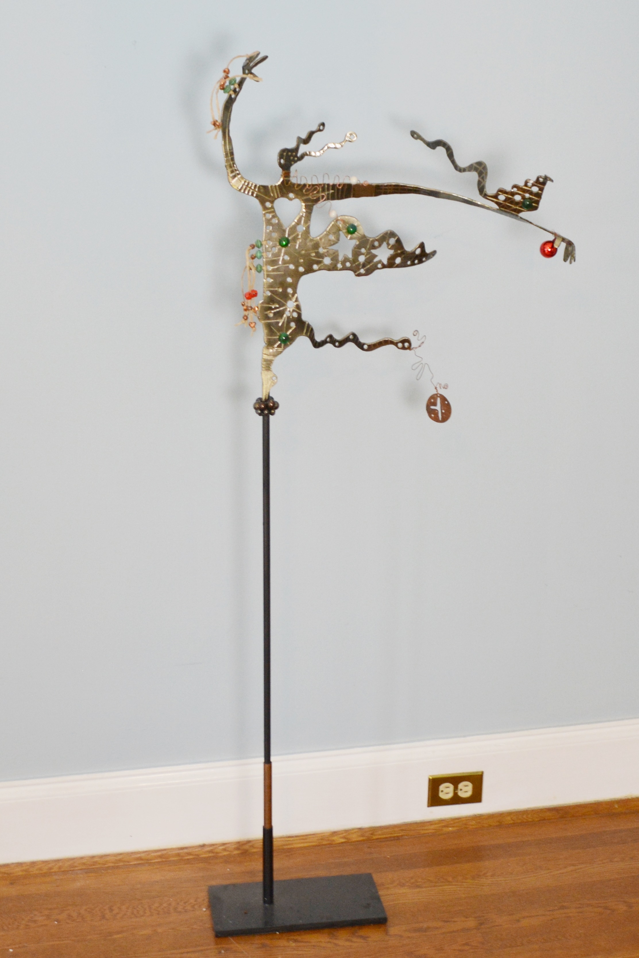 Ed Cassagrand Iron Dancer Sculpture