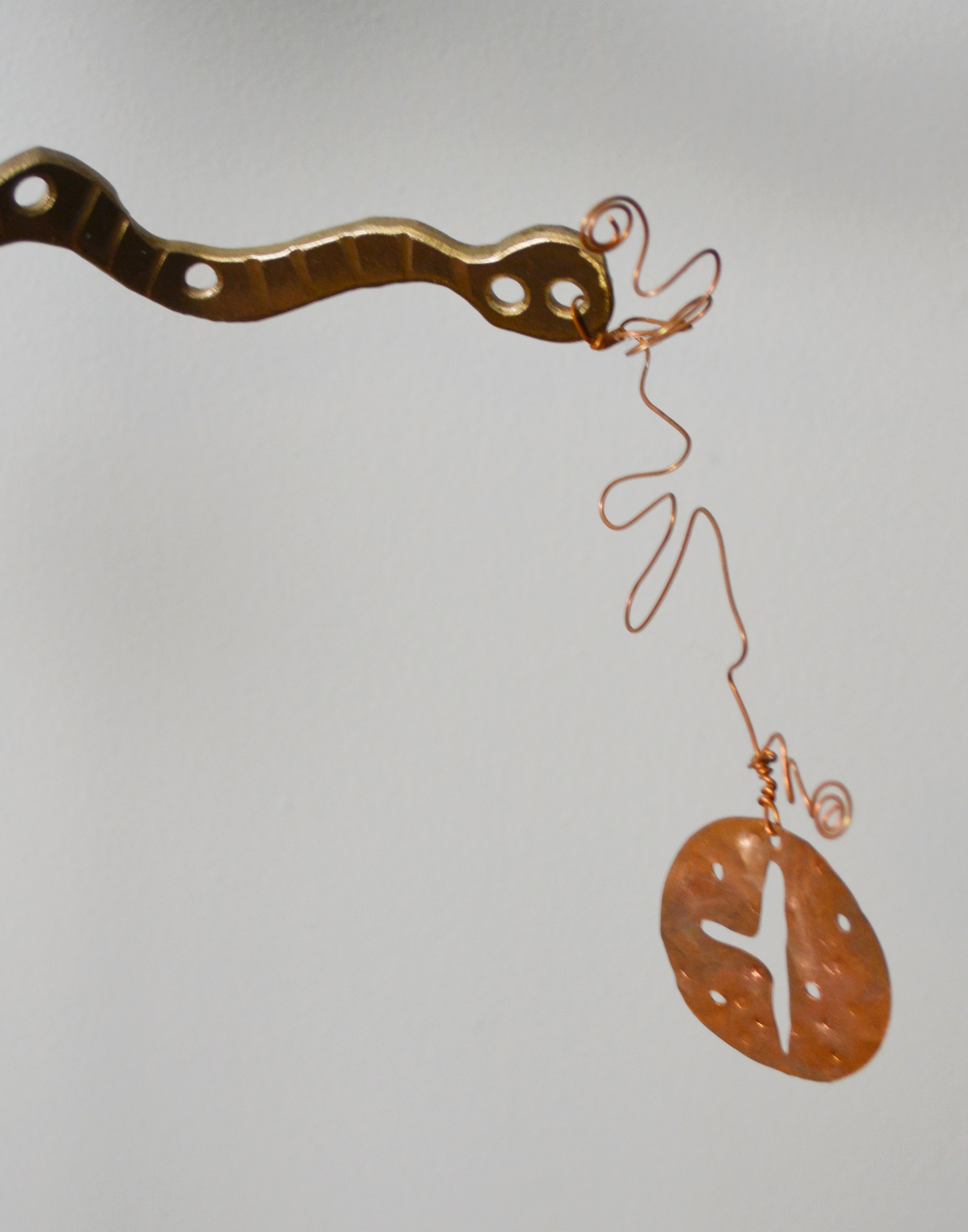 Ed Cassagrand Iron Dancer Sculpture