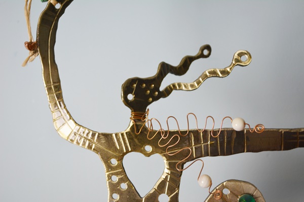 Ed Cassagrand Iron Dancer Sculpture