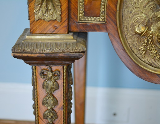 Antique Louis XIV Style Marquetry Desk
