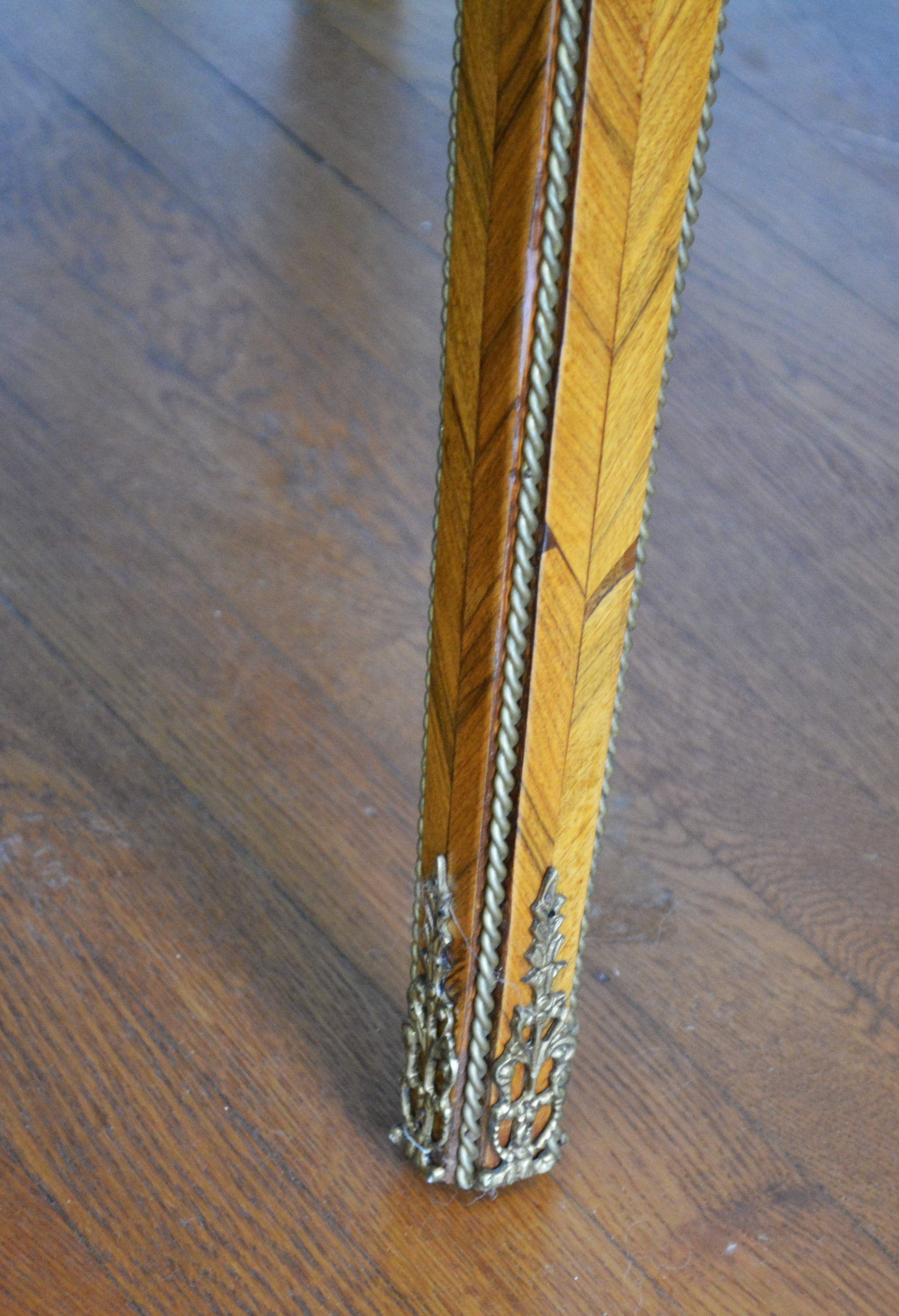 Antique Louis XIV Style Marquetry Desk