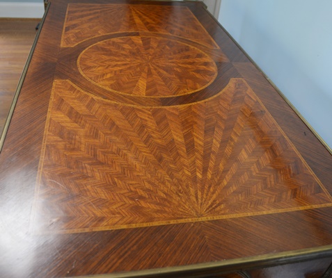Antique Louis XIV Style Marquetry Desk