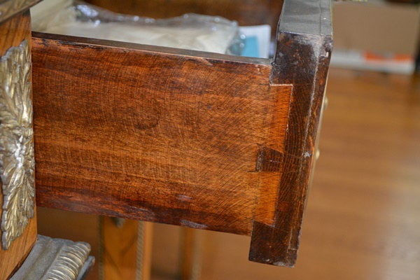 Antique Louis XIV Style Marquetry Desk