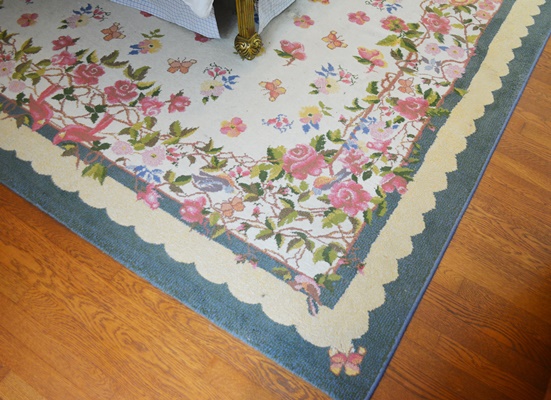 Rug Gallery Machine Woven Synthetic Floral Area Rug