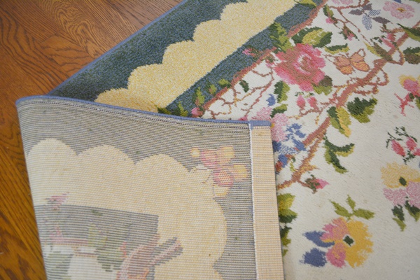 Rug Gallery Machine Woven Synthetic Floral Area Rug