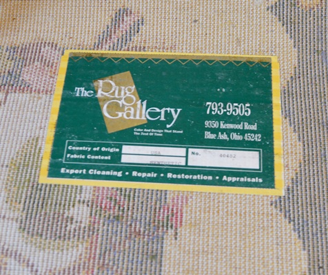 Rug Gallery Machine Woven Synthetic Floral Area Rug