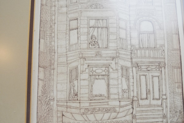 Enid Romanek "Waneland Avenue" Limited Edition Etching