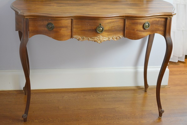 Antique Mirrored Mahogany Dressing Table