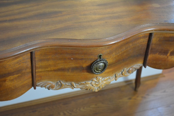 Antique Mirrored Mahogany Dressing Table