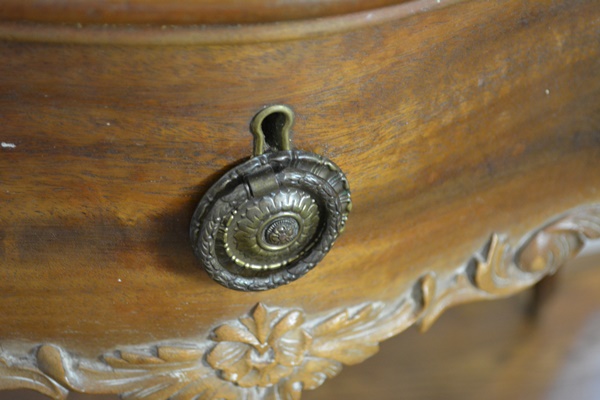 Antique Mirrored Mahogany Dressing Table