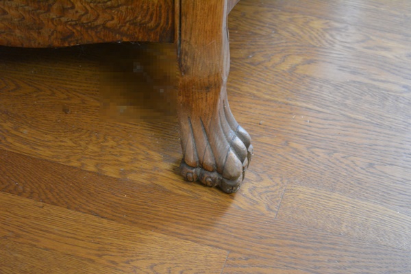 Antique Serpentine Quilted Maple Dresser With Mirror