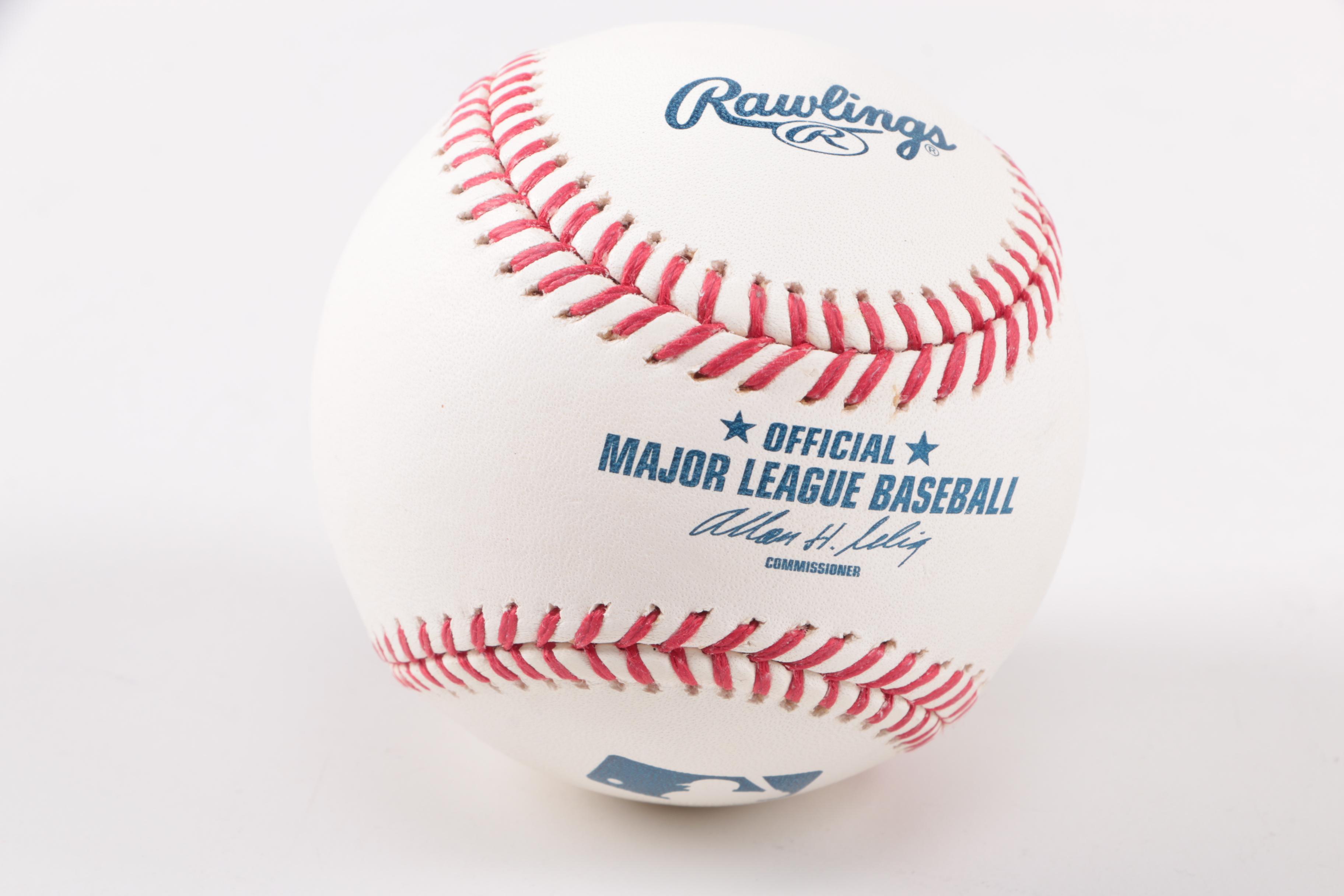 Fred McGriff Autographed Baseball