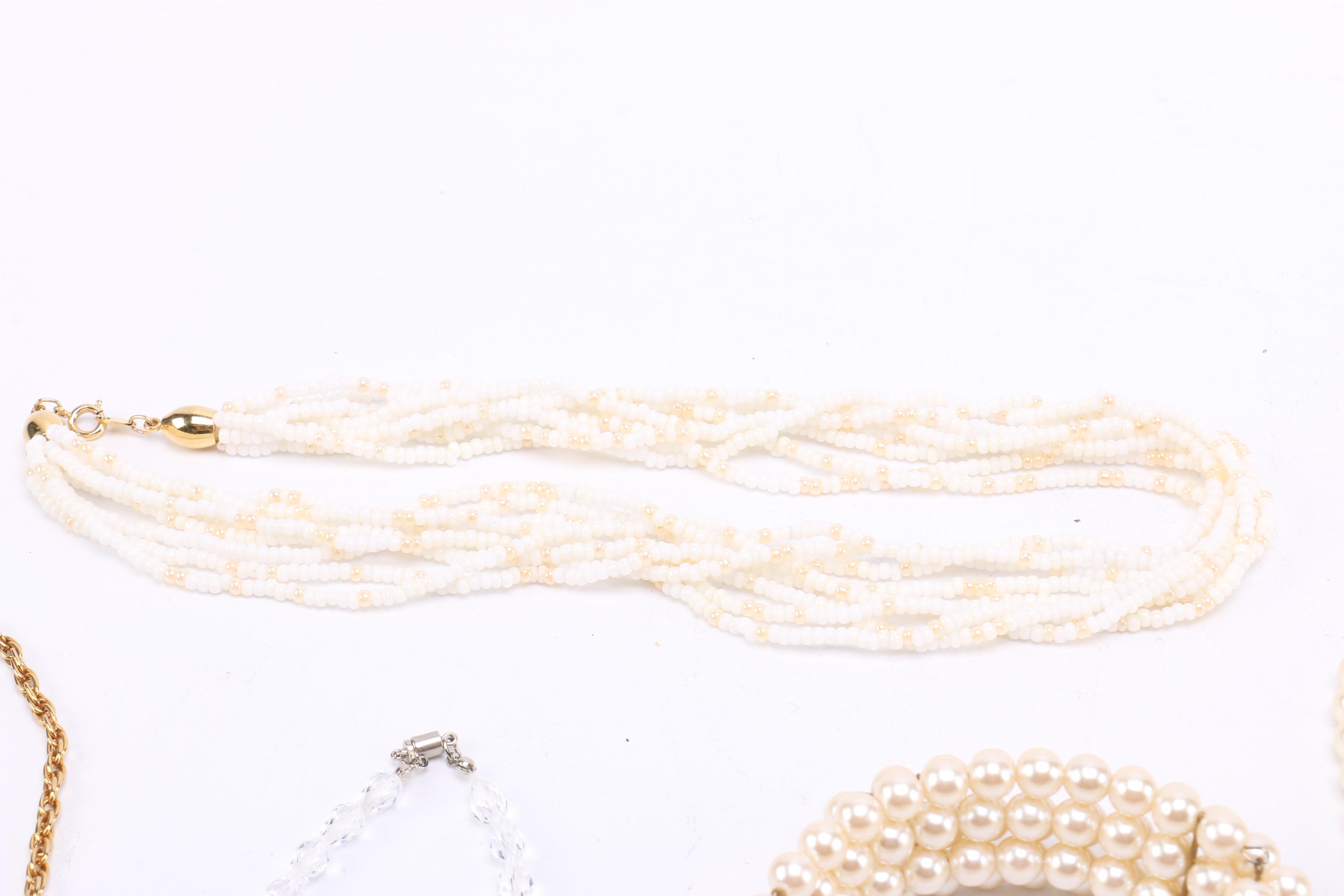 Costume Jewelry Assortment Including Swarovski