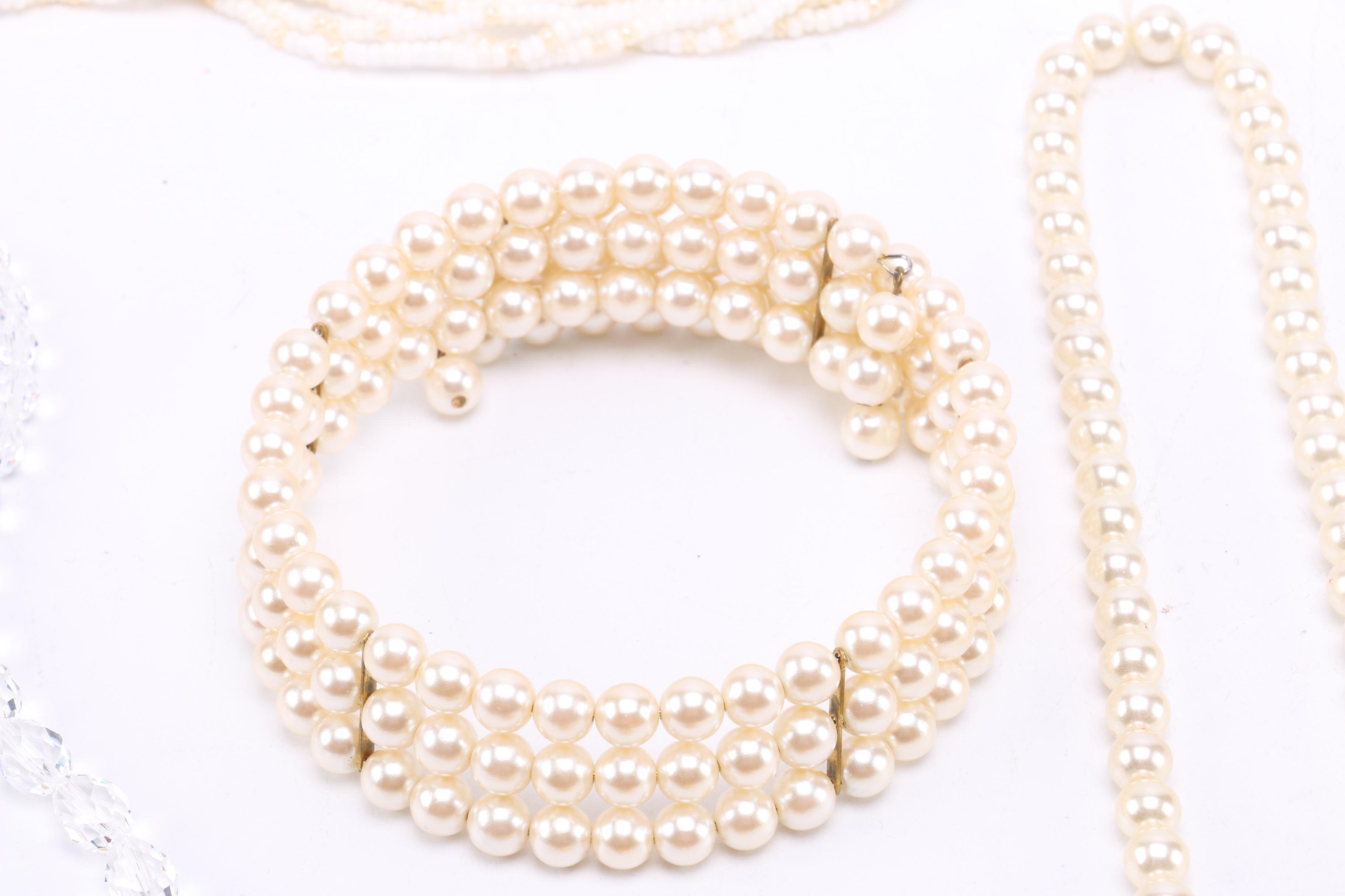 Costume Jewelry Assortment Including Swarovski