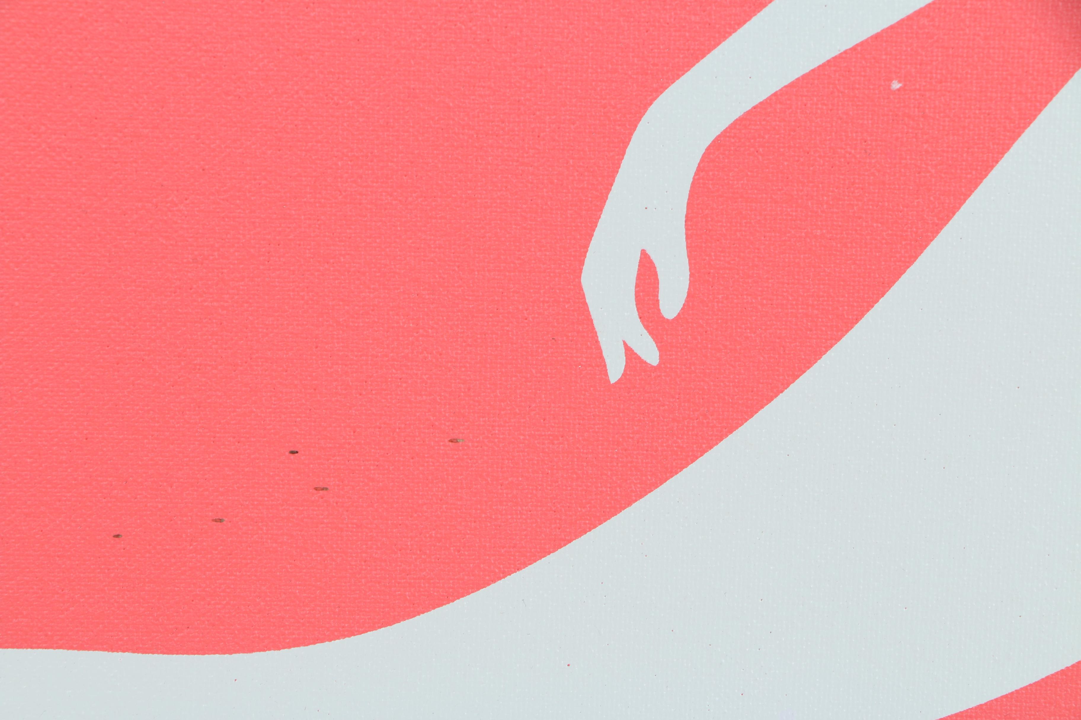 Acrylic Paintings on Canvas of a Mermaid and a Lion