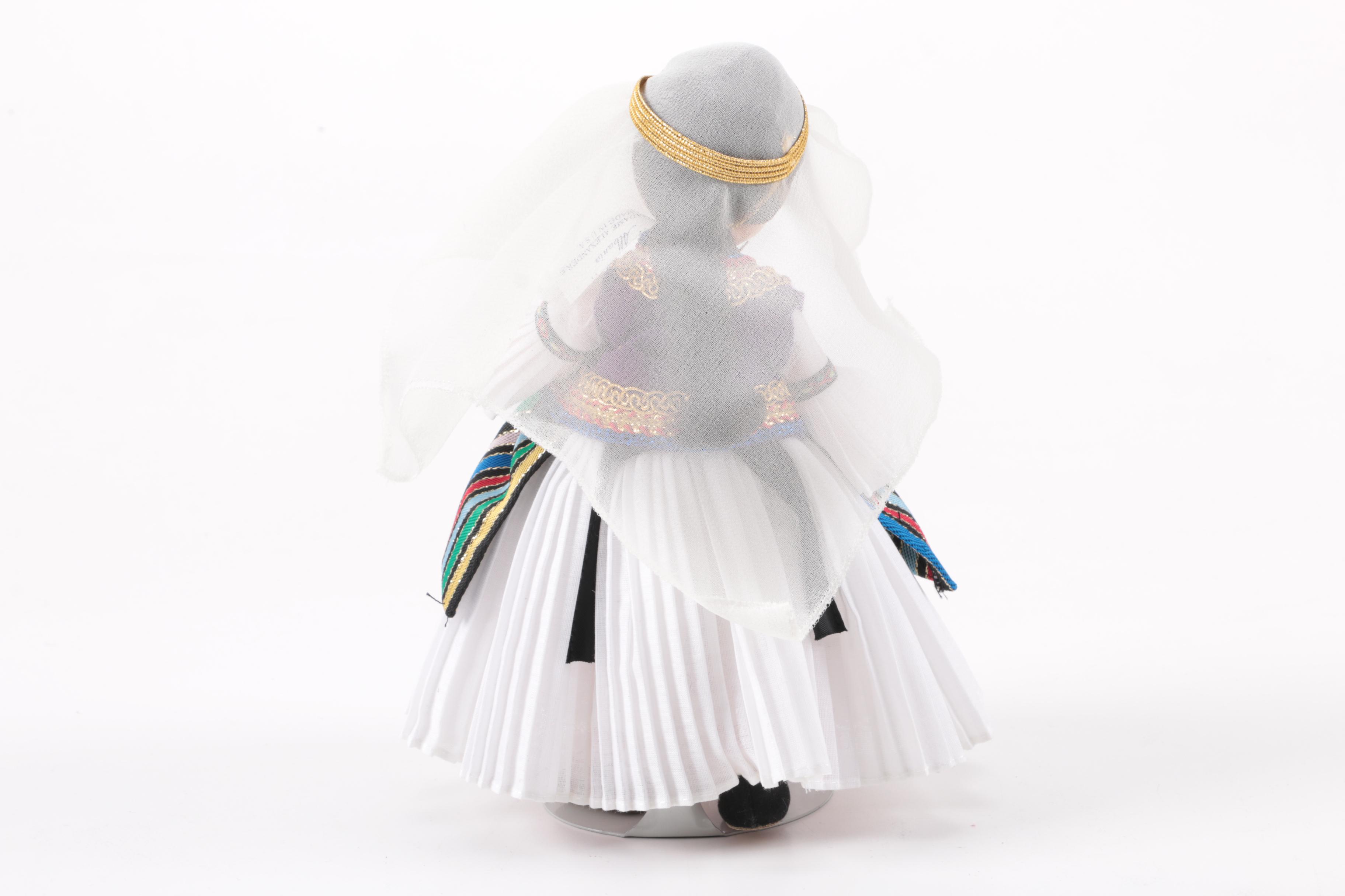 Madame Alexander "Rumania," "Albania," and "Yugoslavia" Dolls