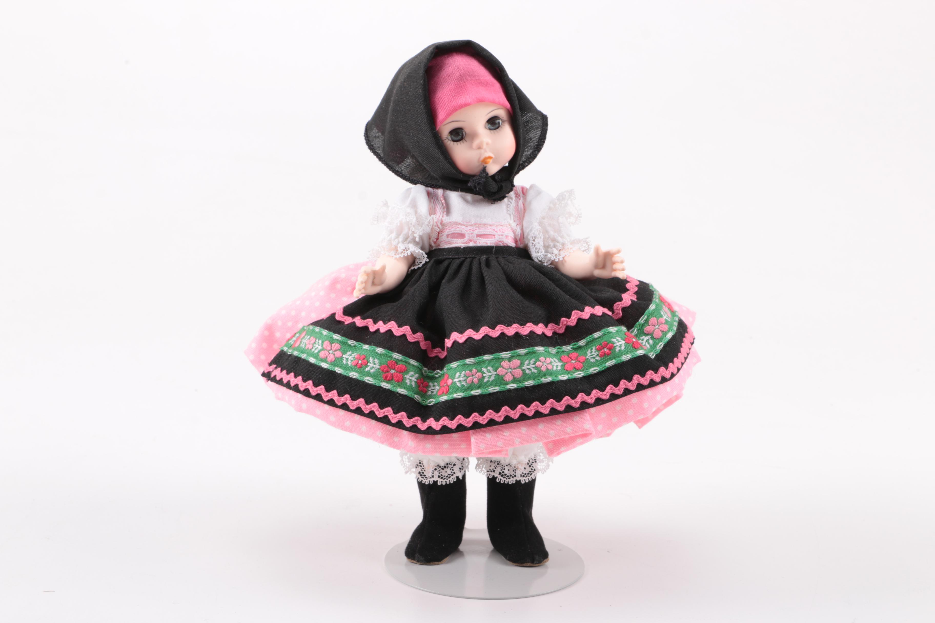 Madame Alexander "Rumania," "Albania," and "Yugoslavia" Dolls