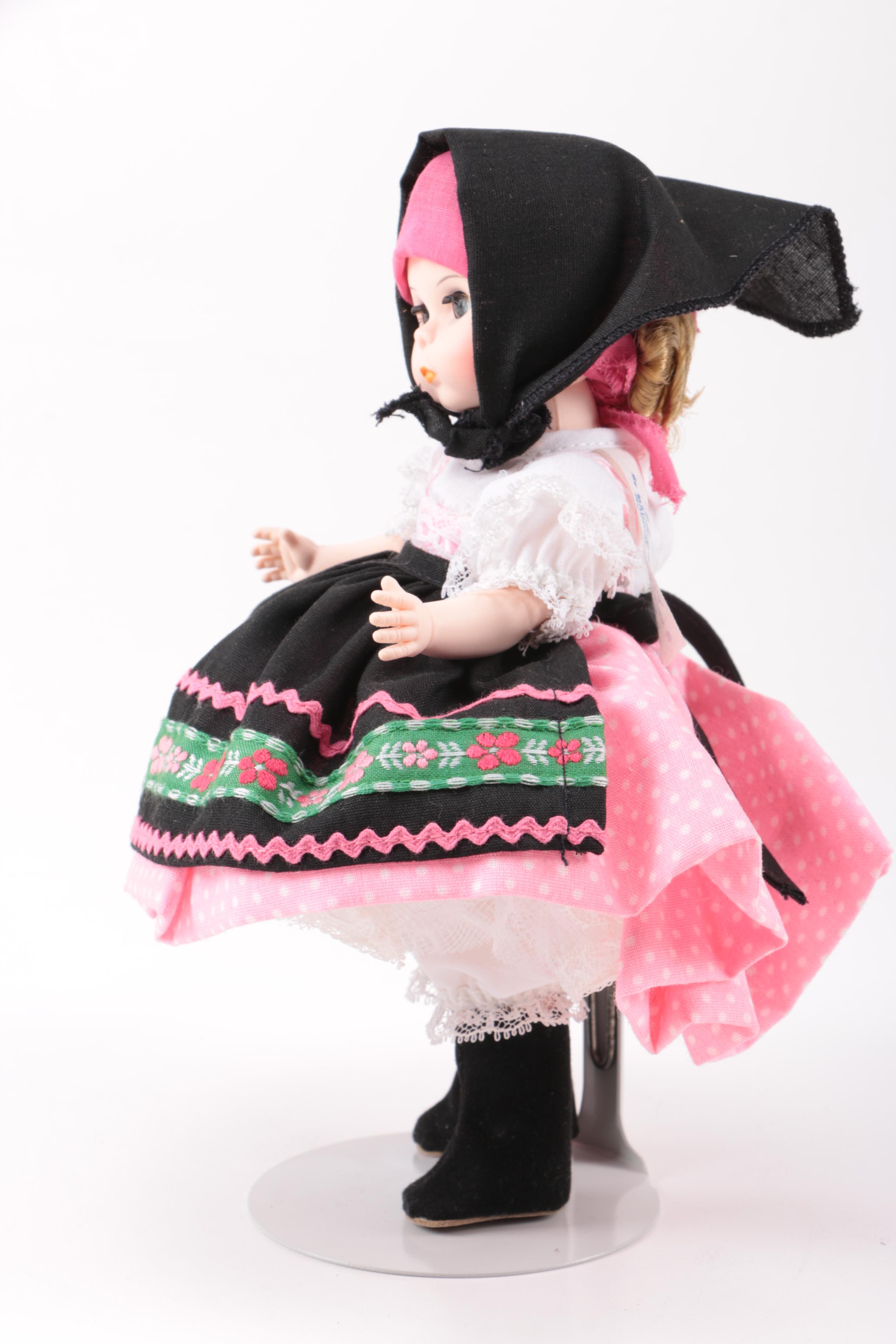 Madame Alexander "Rumania," "Albania," and "Yugoslavia" Dolls