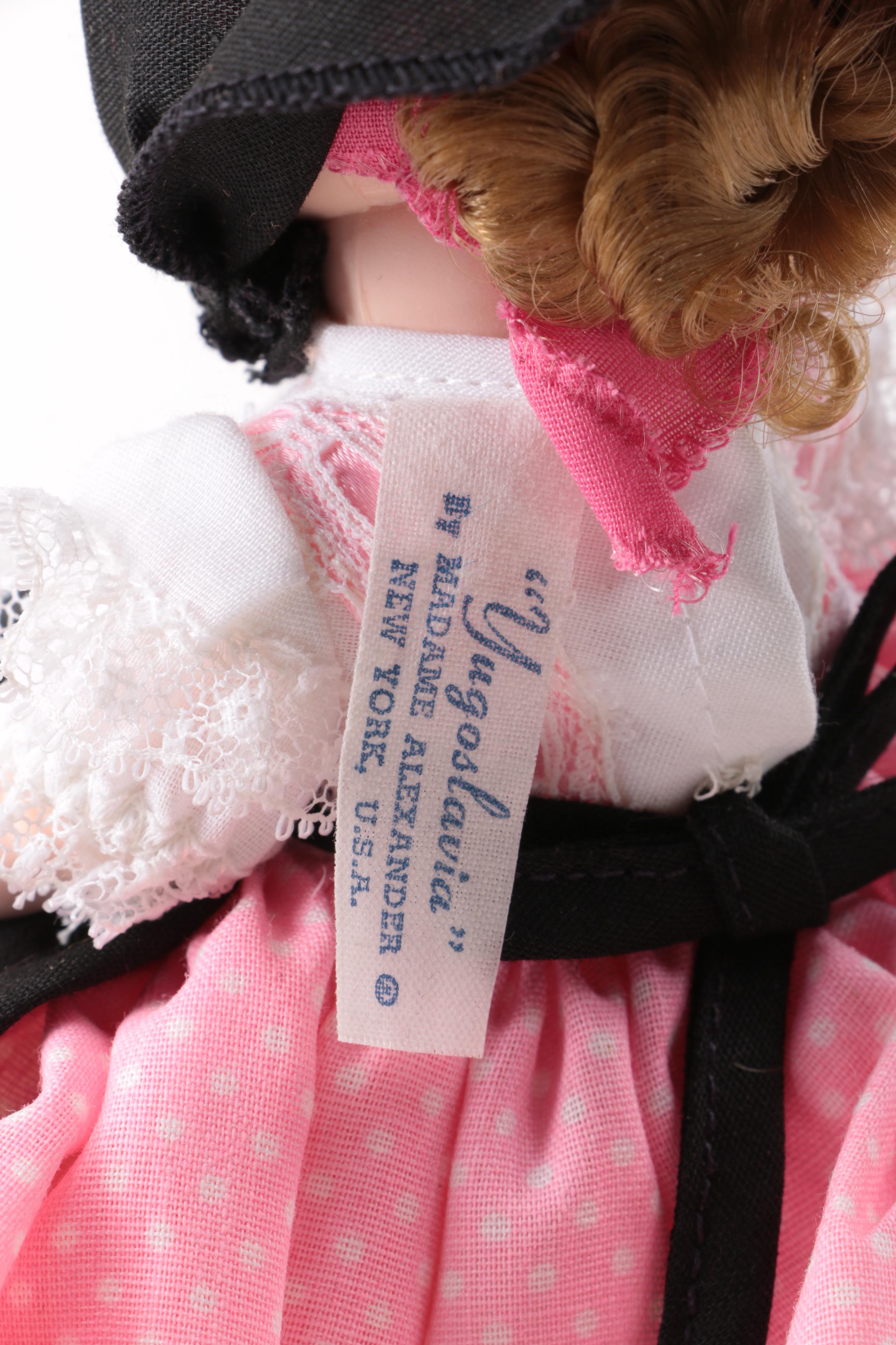 Madame Alexander "Rumania," "Albania," and "Yugoslavia" Dolls