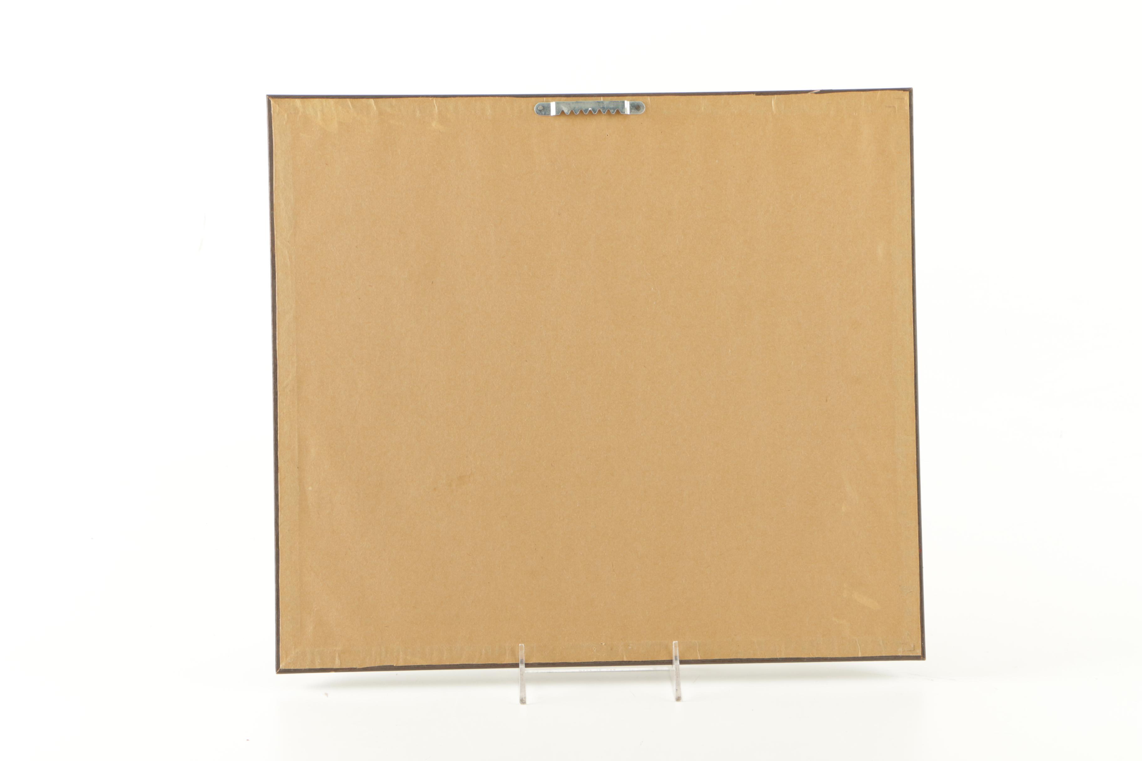 L.O. Griffith Indiana Artist Signed Limited Edition Etching