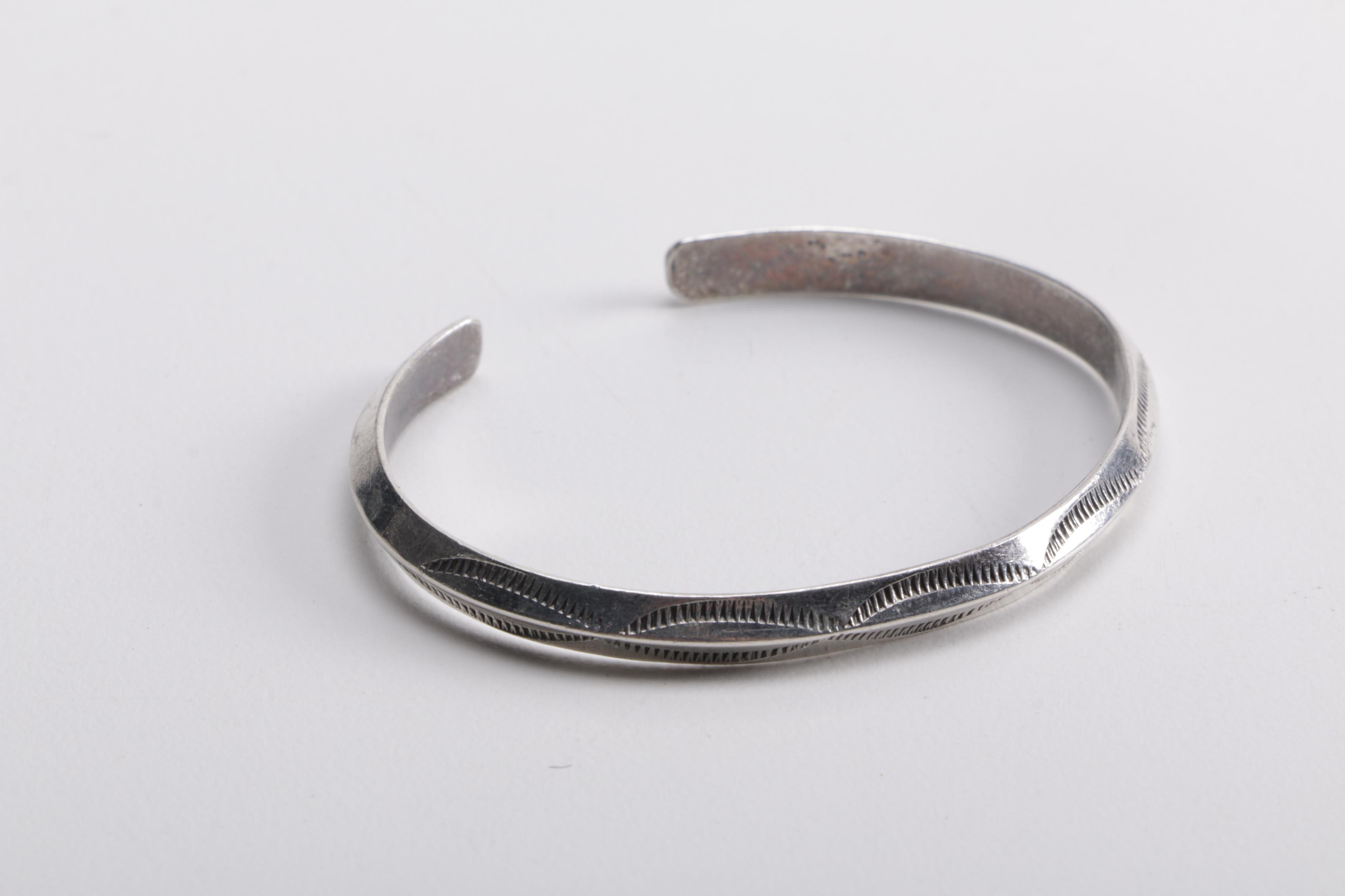 Collection of Sterling Silver Bracelets