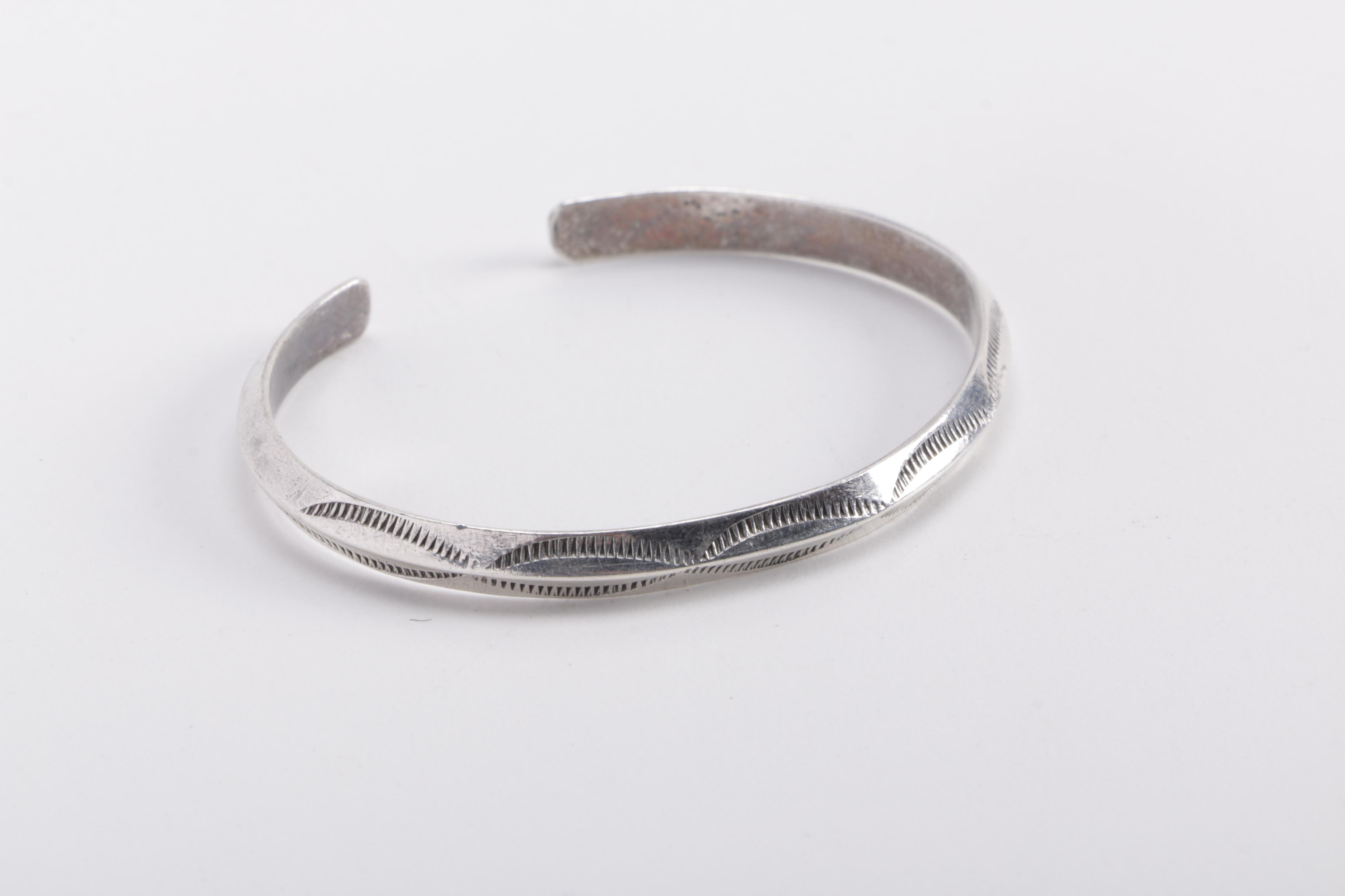 Collection of Sterling Silver Bracelets