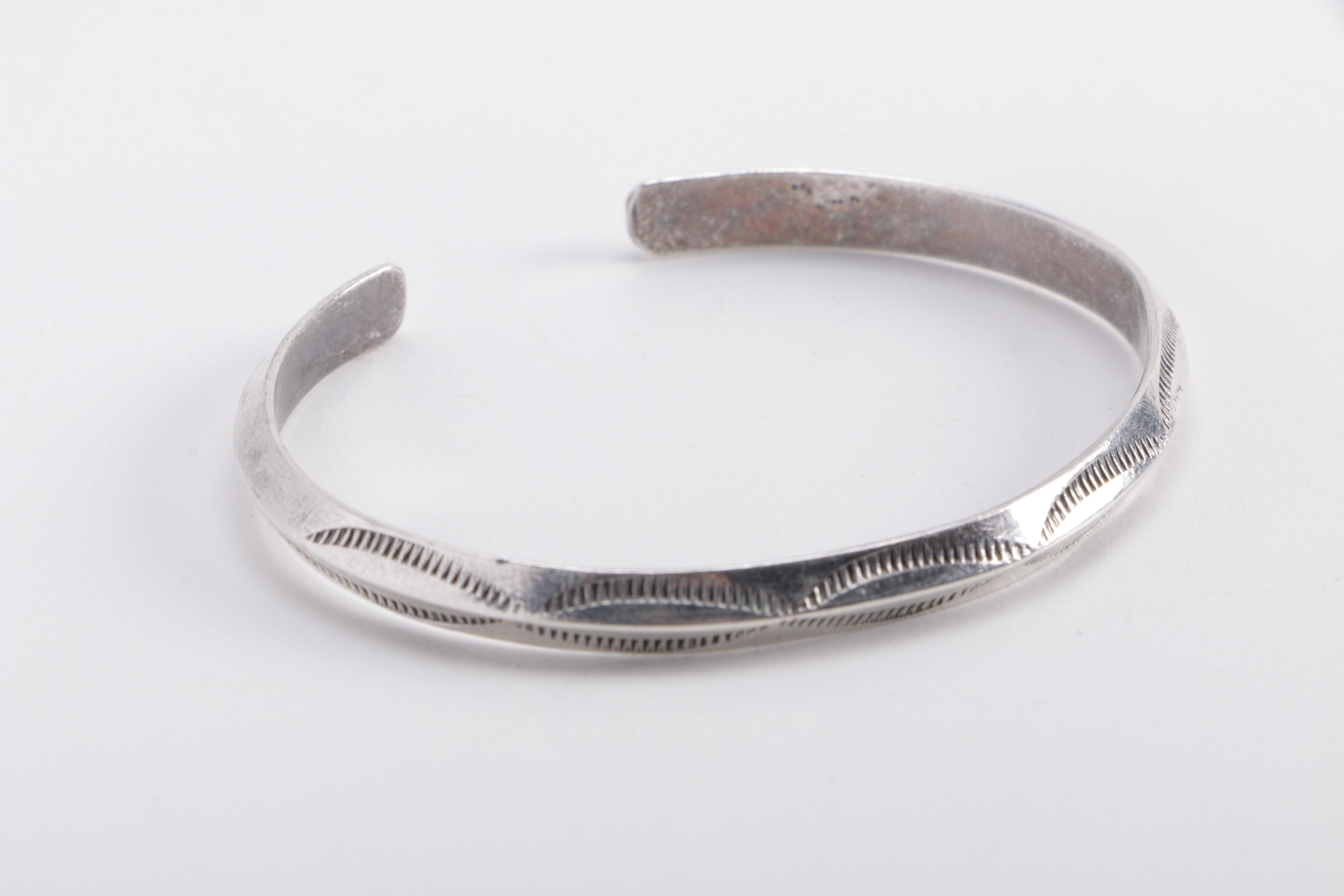 Collection of Sterling Silver Bracelets