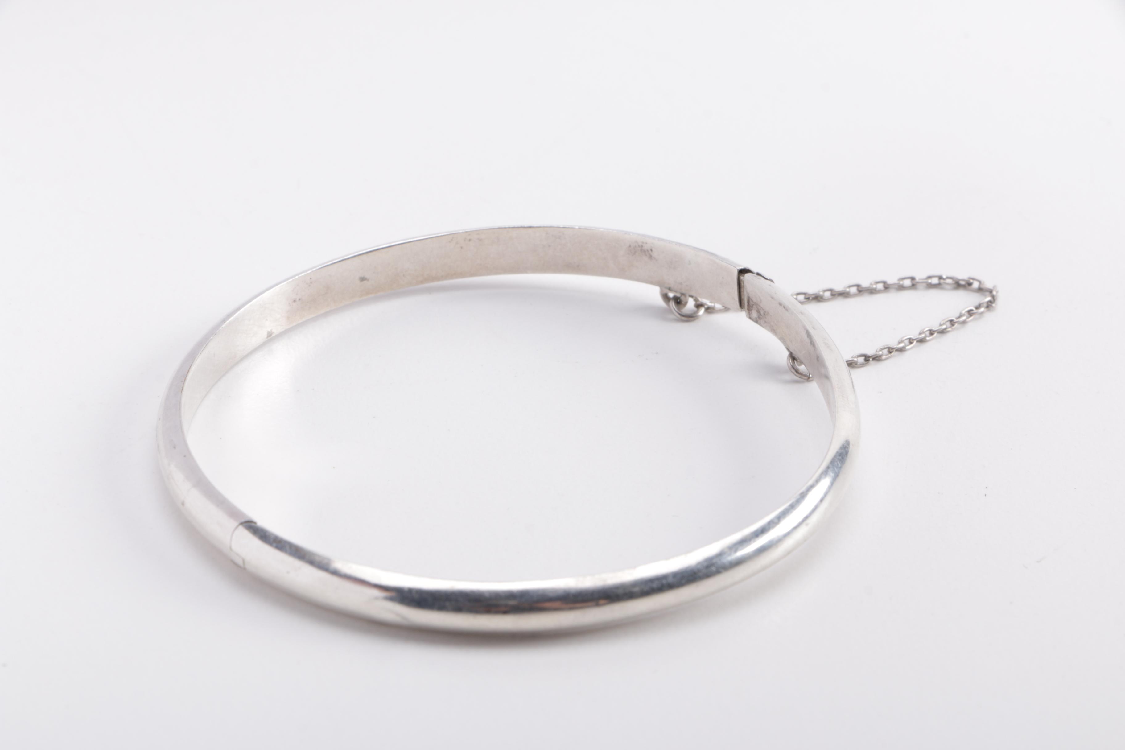 Collection of Sterling Silver Bracelets