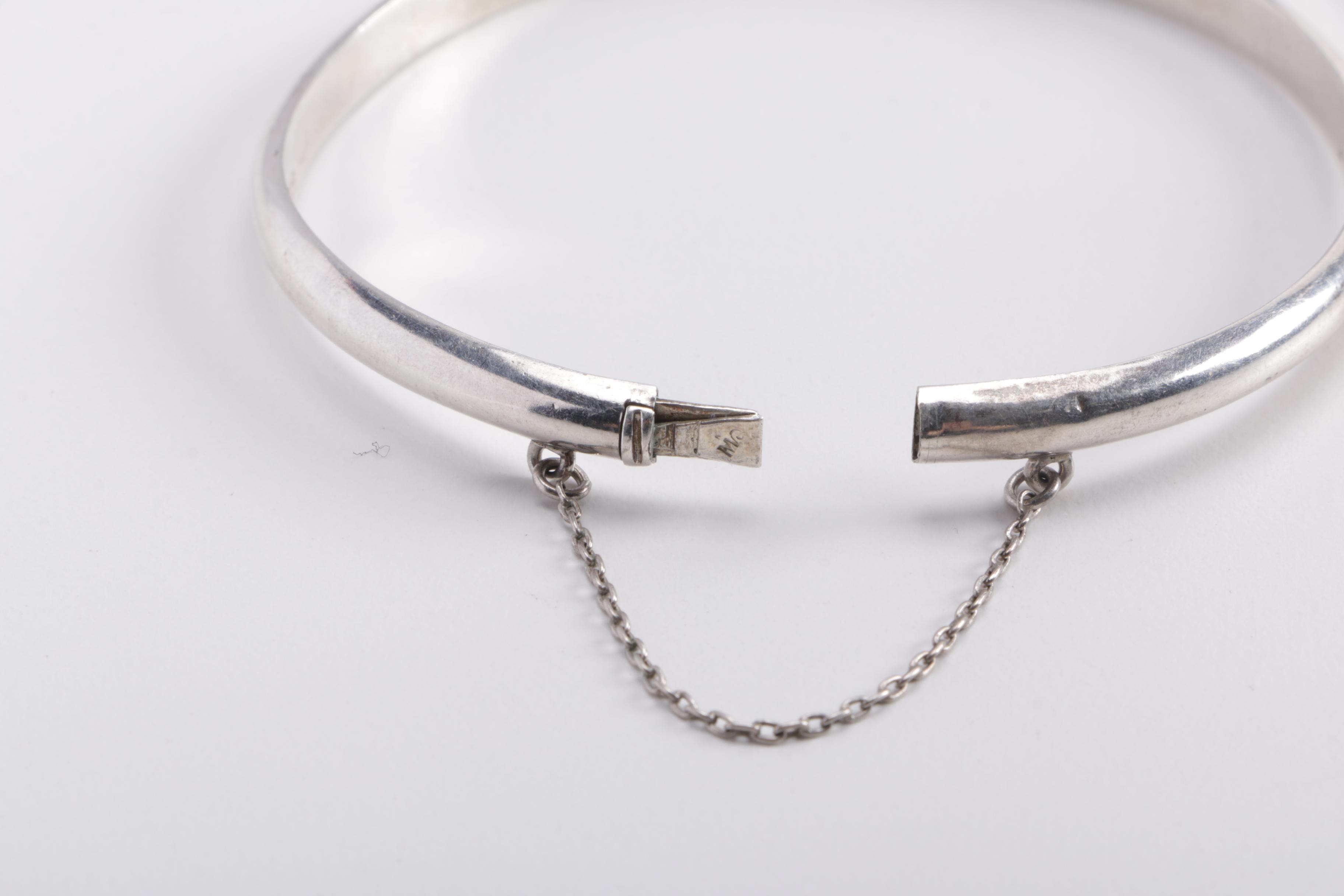 Collection of Sterling Silver Bracelets