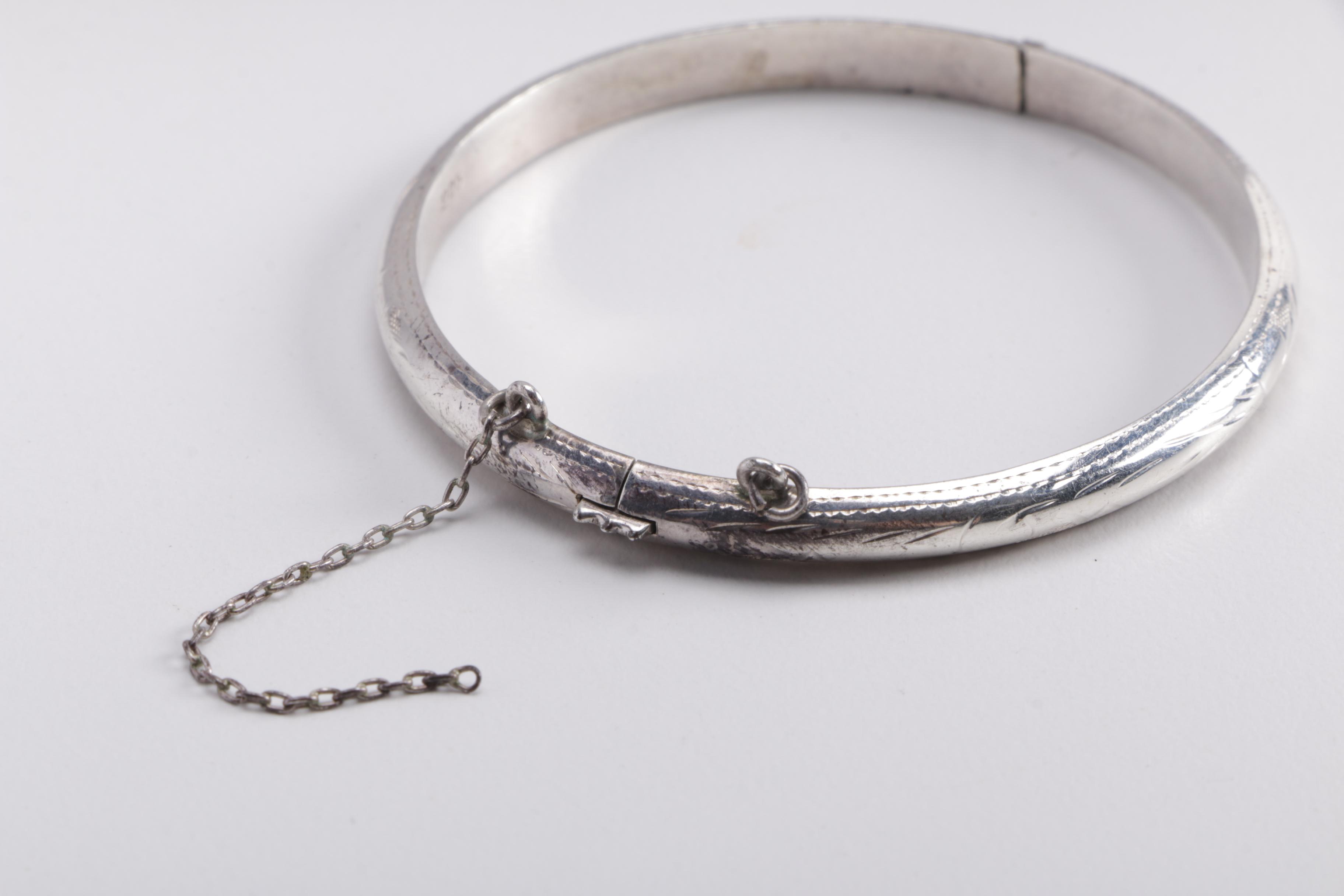 Collection of Sterling Silver Bracelets