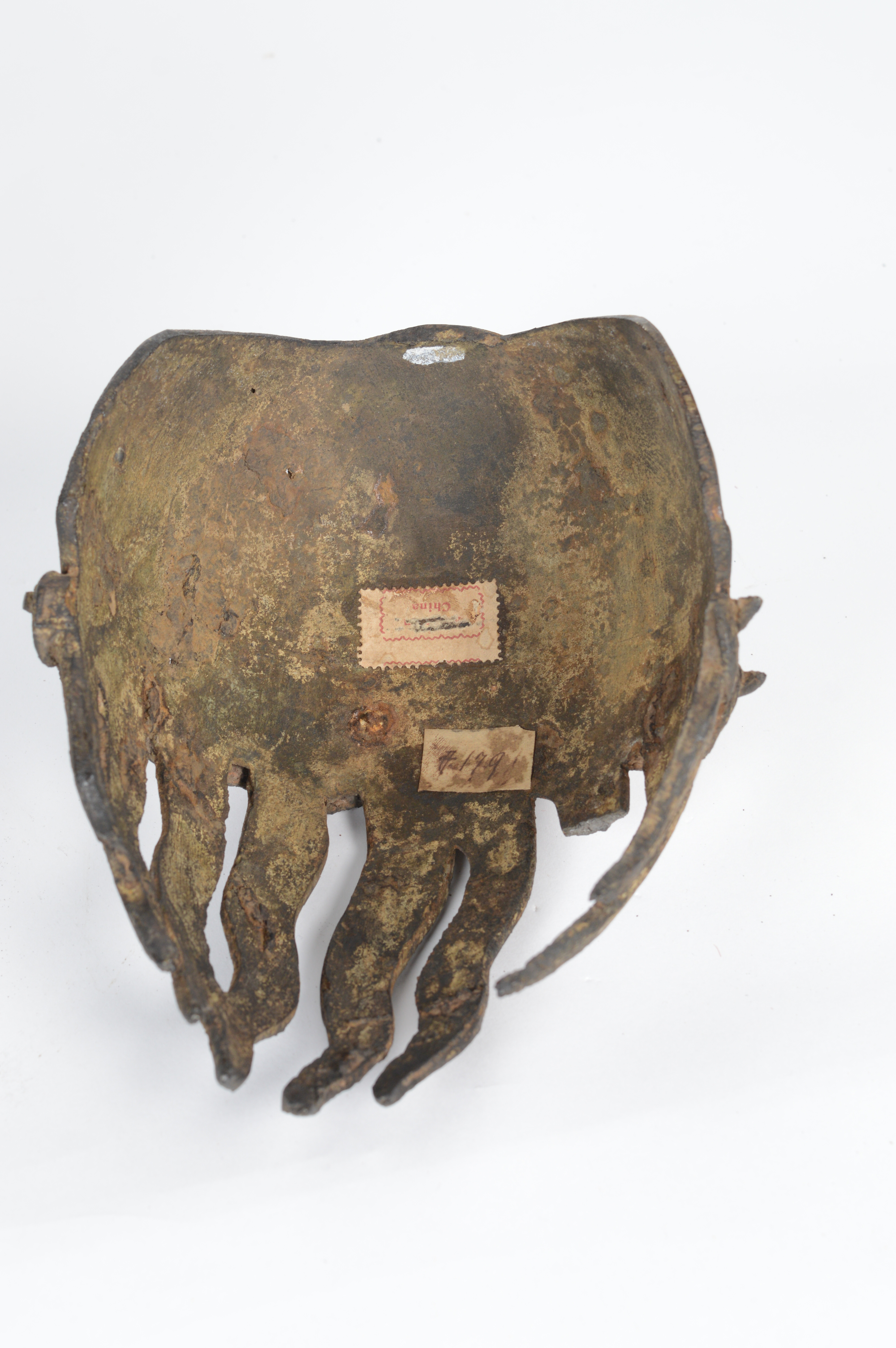 Late Qing Dynasty Spelter Chinese Qilin Sculpture