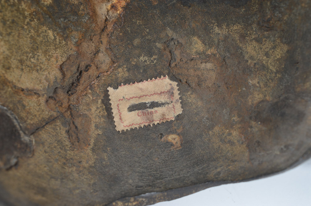 Late Qing Dynasty Spelter Chinese Qilin Sculpture