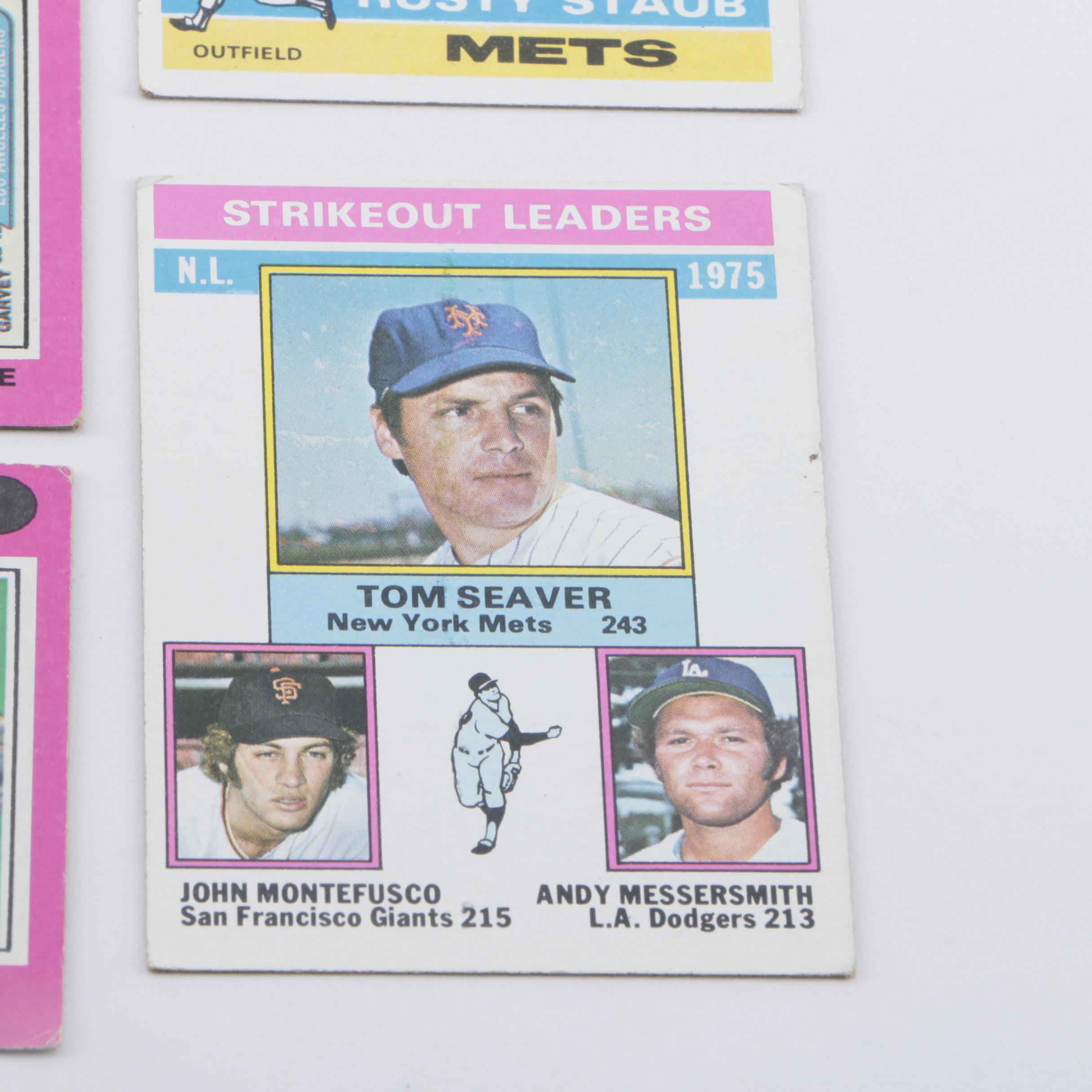 Collection of Baseball Cards from the 1970s and 1980s