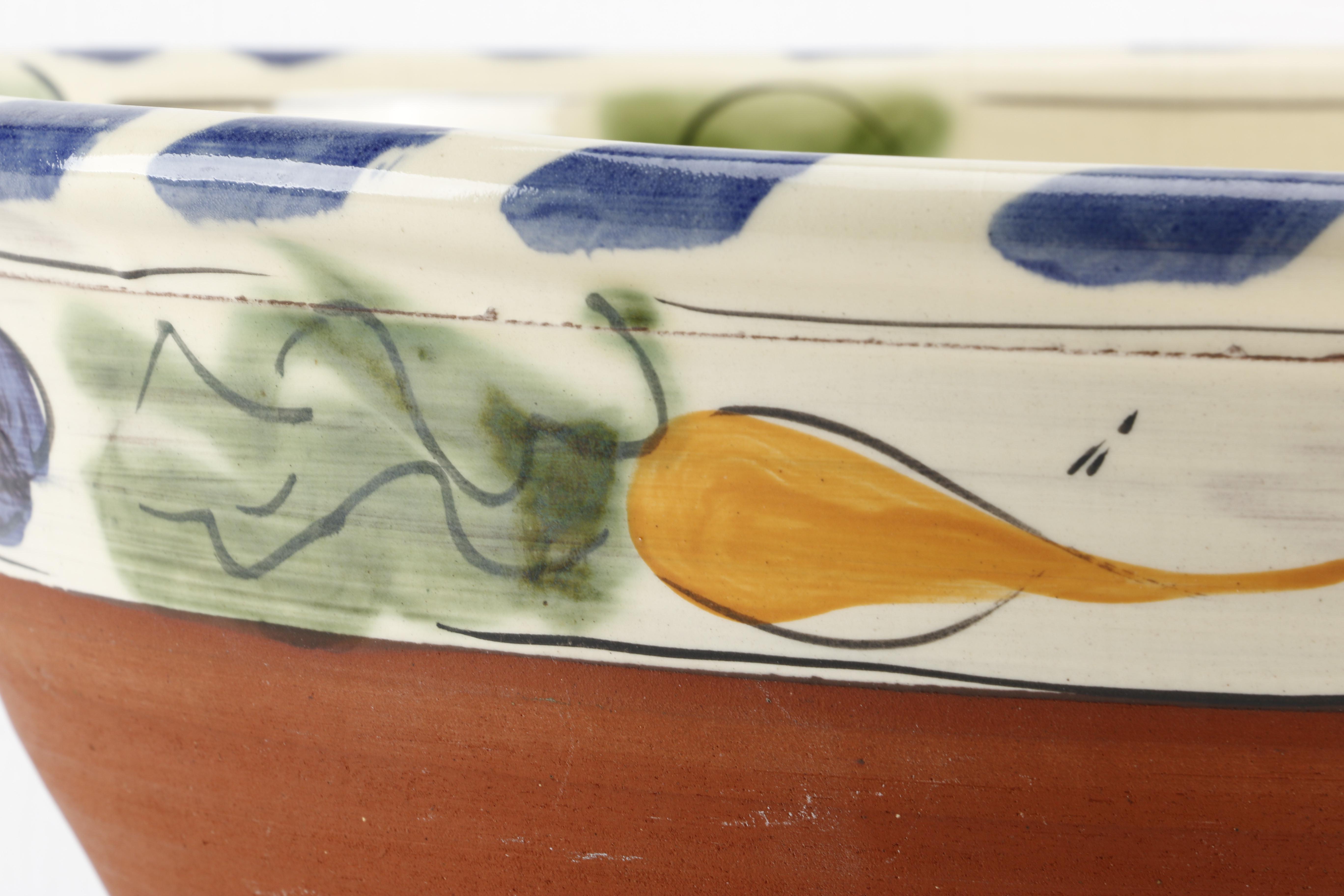 Hand Thrown Vintage Art Pottery Bowl