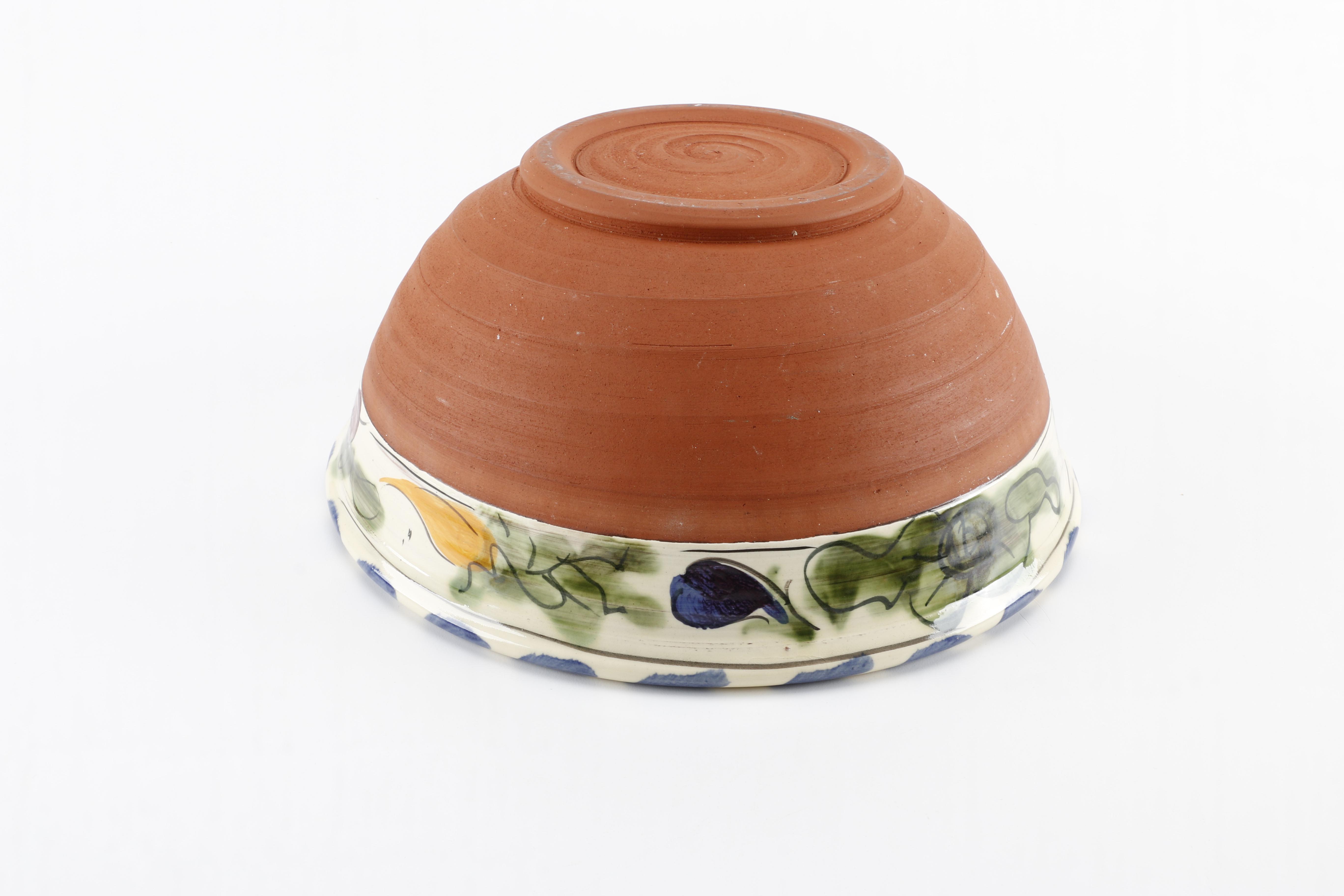 Hand Thrown Vintage Art Pottery Bowl