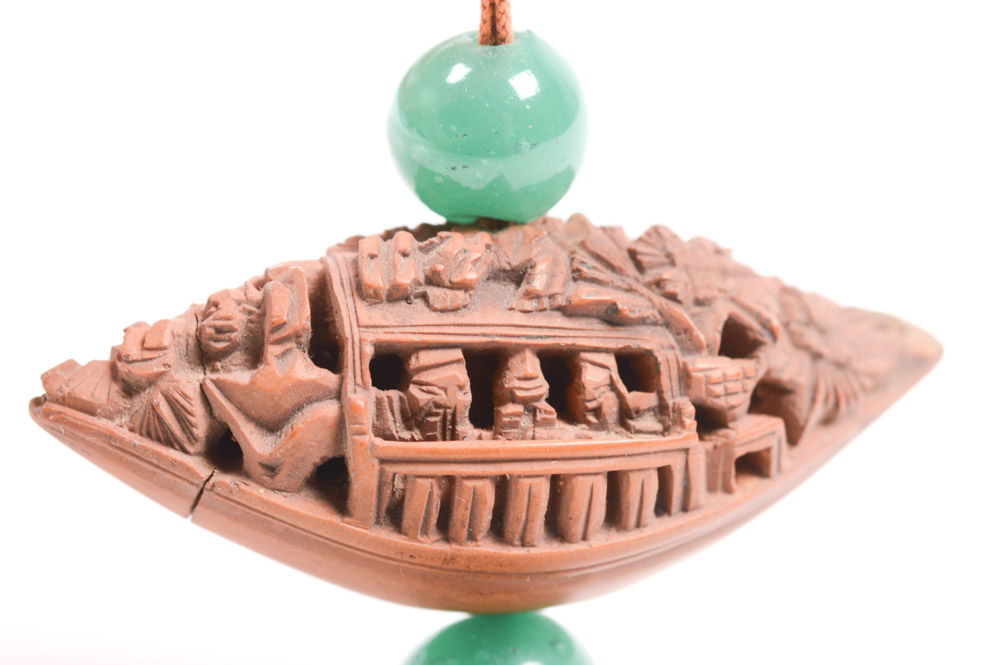 Antique Asian Jade and Carved Pits