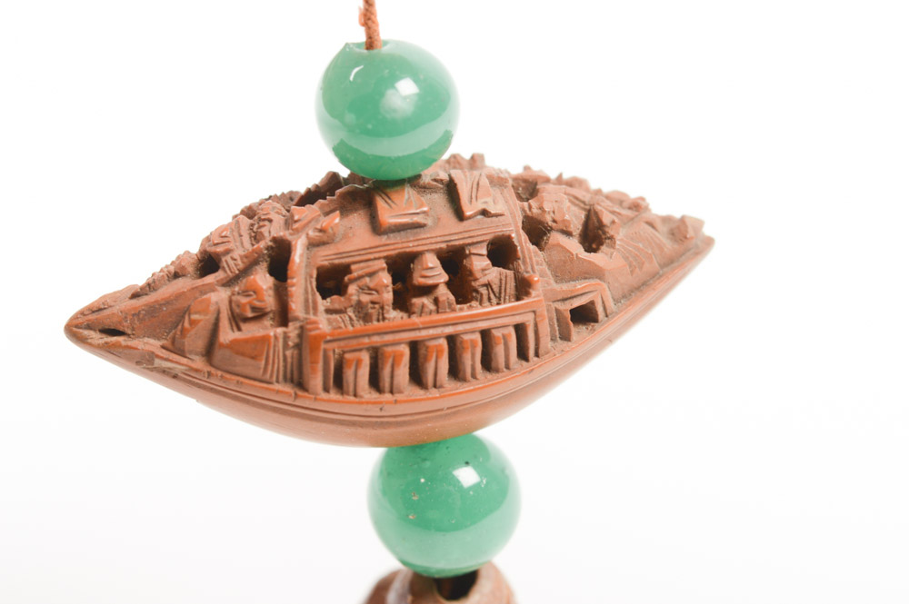 Antique Asian Jade and Carved Pits