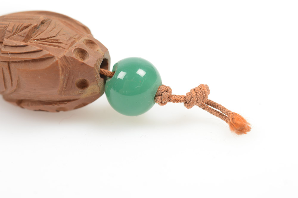 Antique Asian Jade and Carved Pits