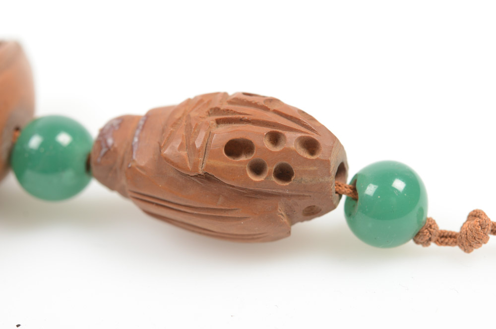 Antique Asian Jade and Carved Pits