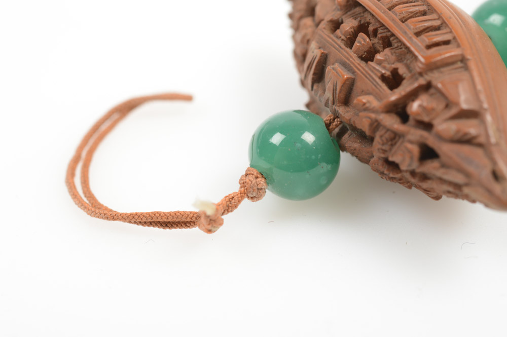 Antique Asian Jade and Carved Pits