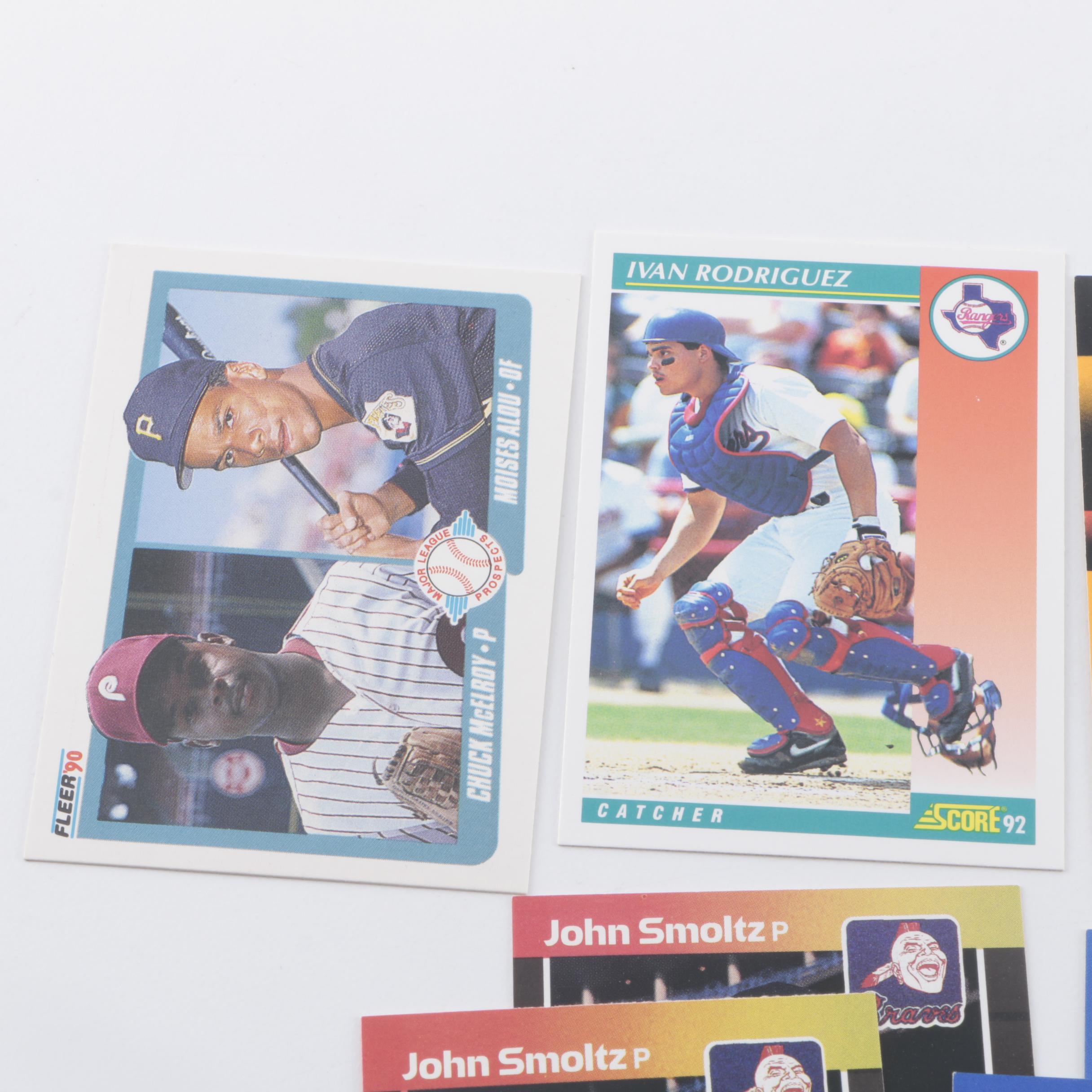 Assortment of Rookie Baseball Cards from the 1980s