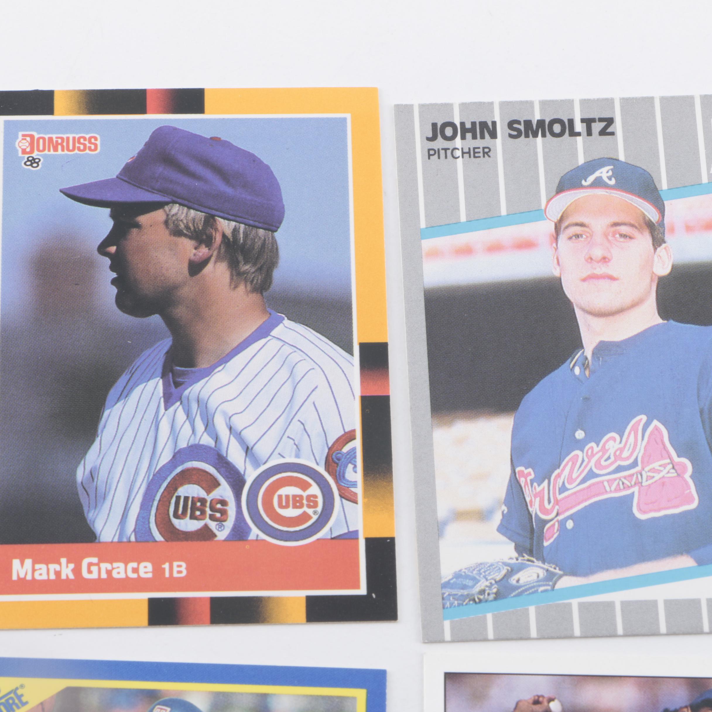 Assortment of Rookie Baseball Cards from the 1980s