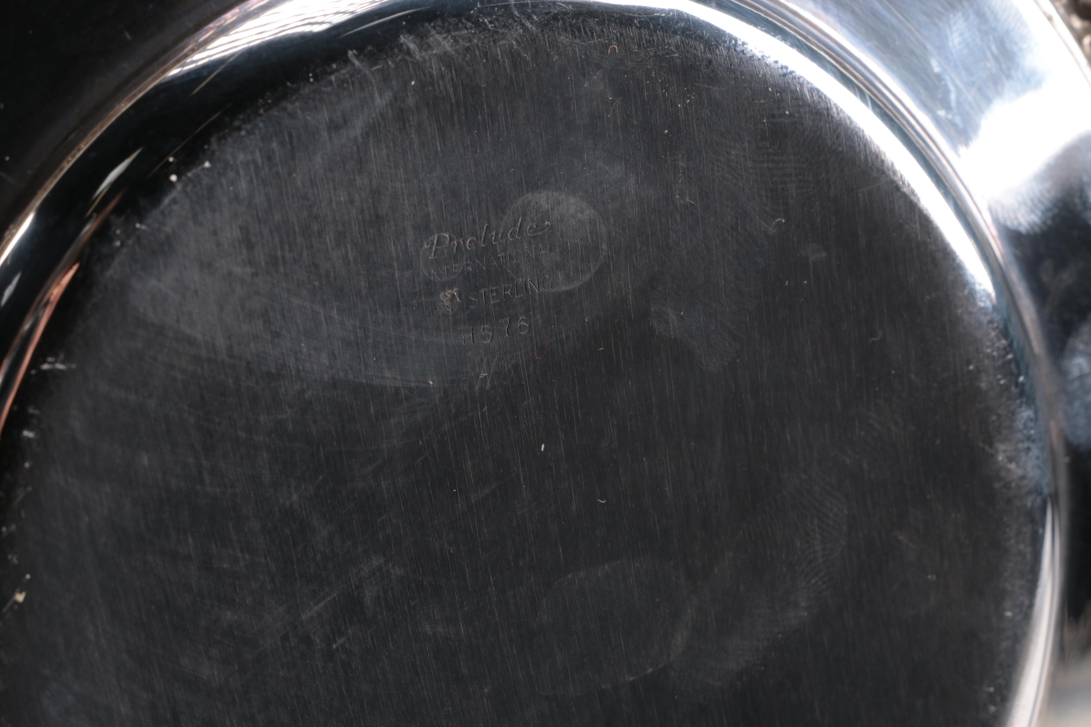 Gorham and International Silver "Prelude" Sterling Silver