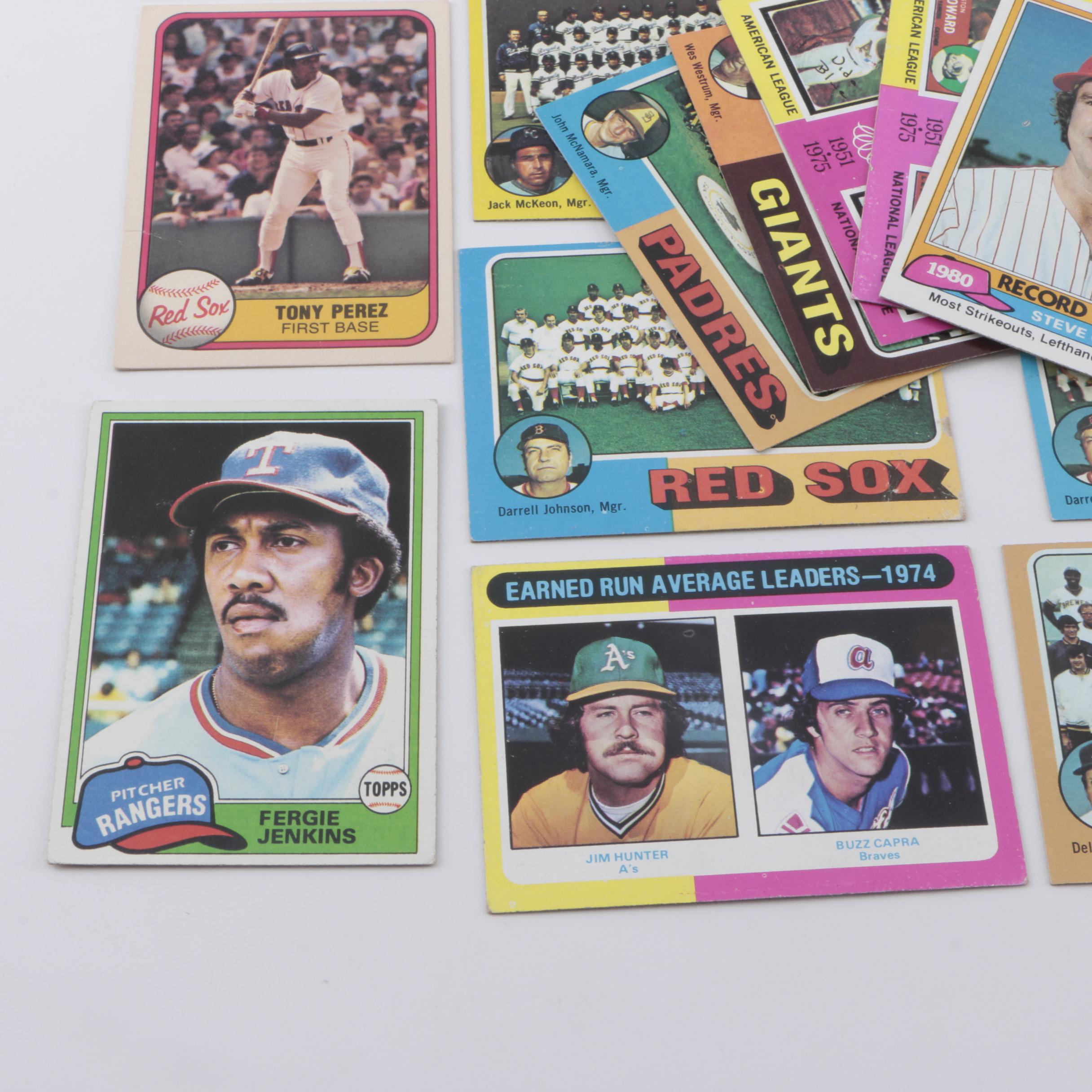 Collection of 1970s Baseball Cards