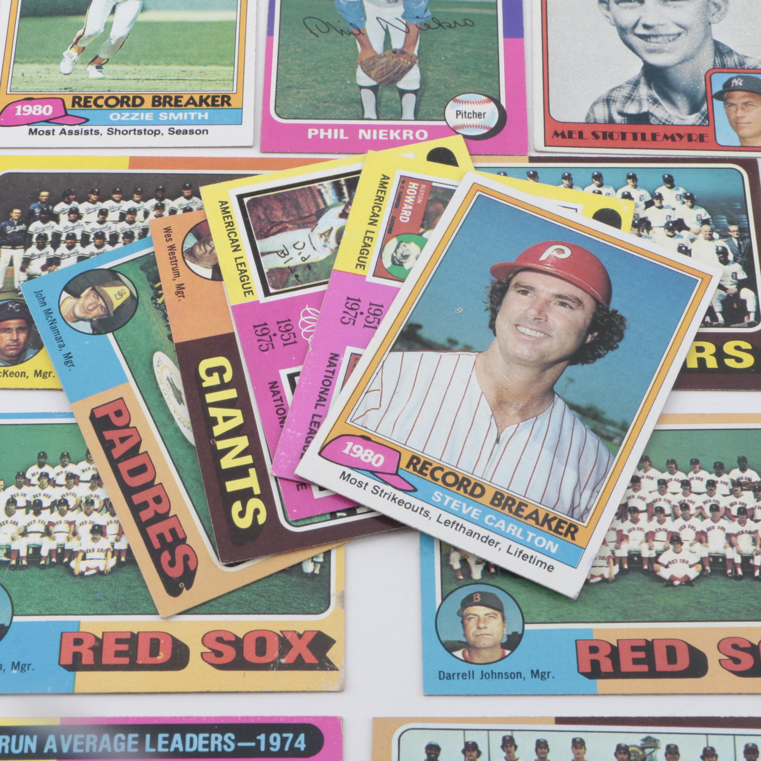 Collection of 1970s Baseball Cards