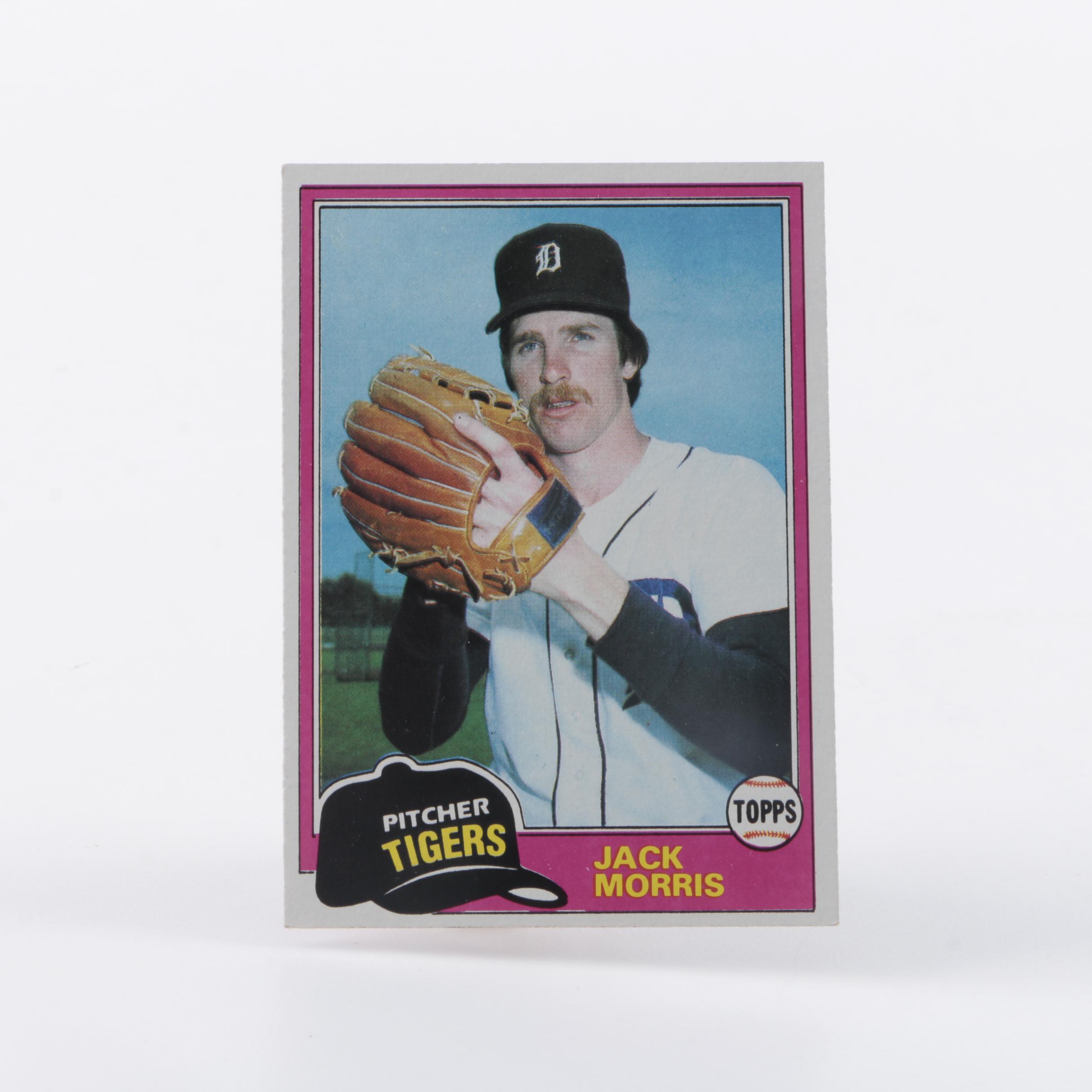 Collection of Baseball Cards from the 1970s and 1980s