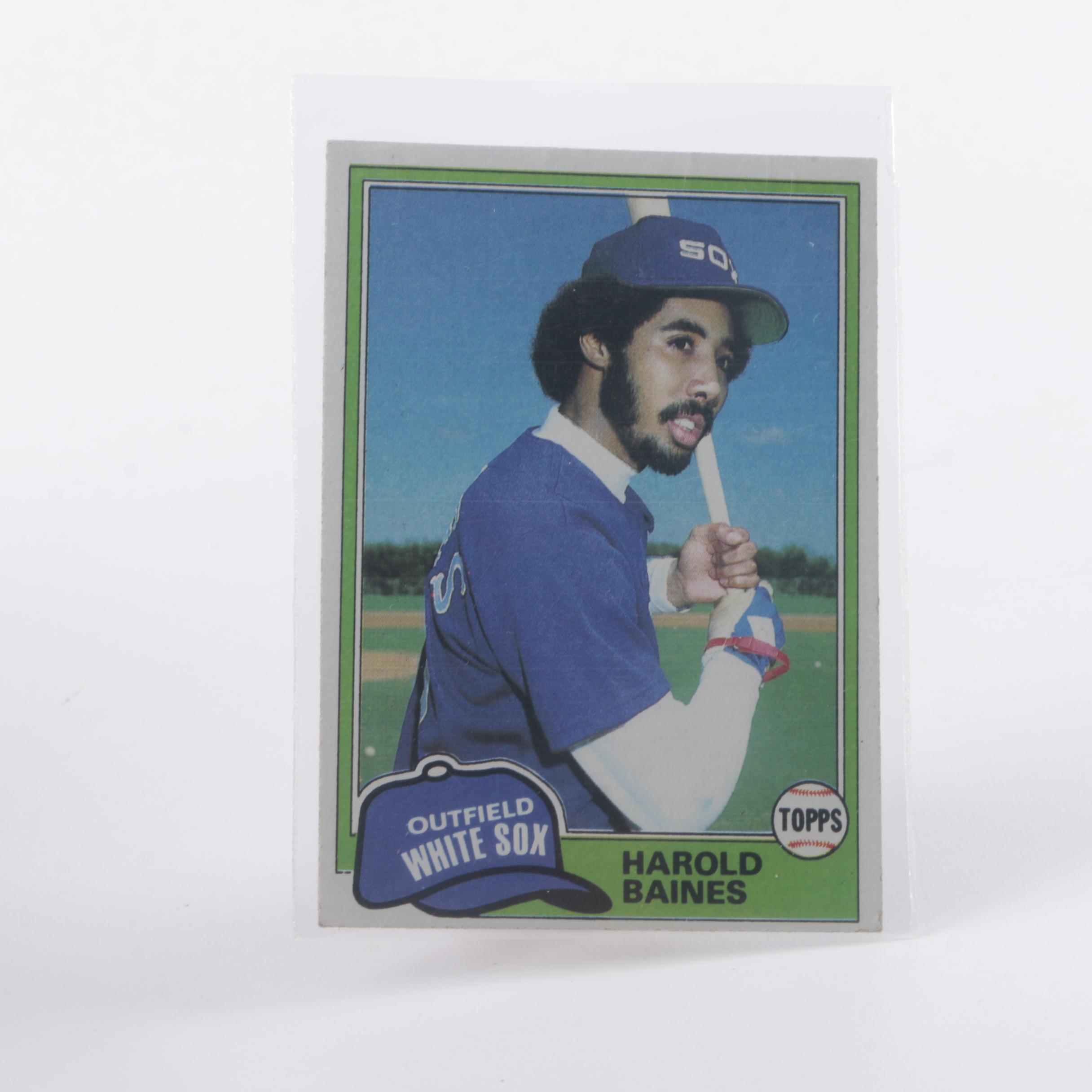 Collection of Baseball Cards from the 1970s and 1980s