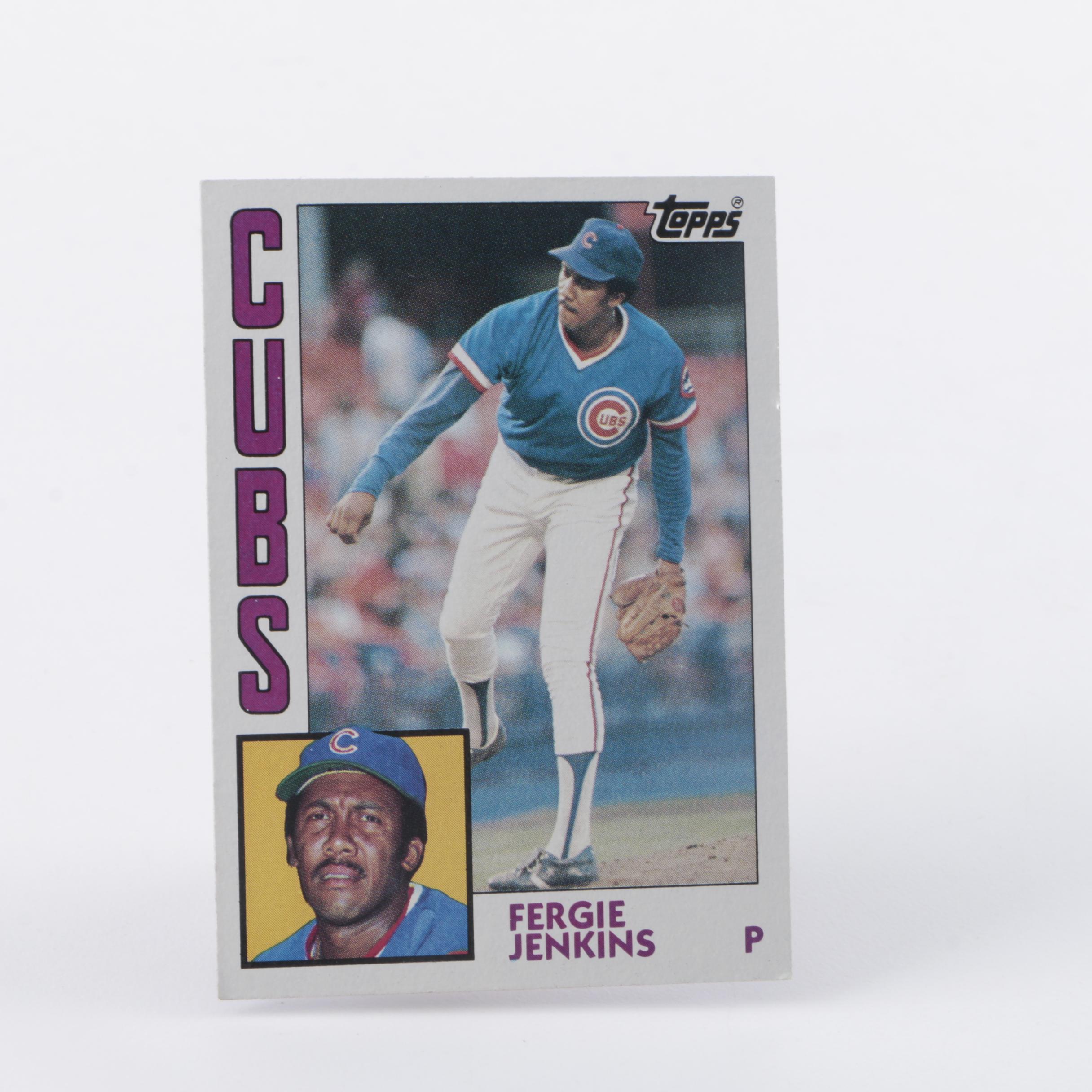 Collection of Baseball Cards from the 1970s and 1980s